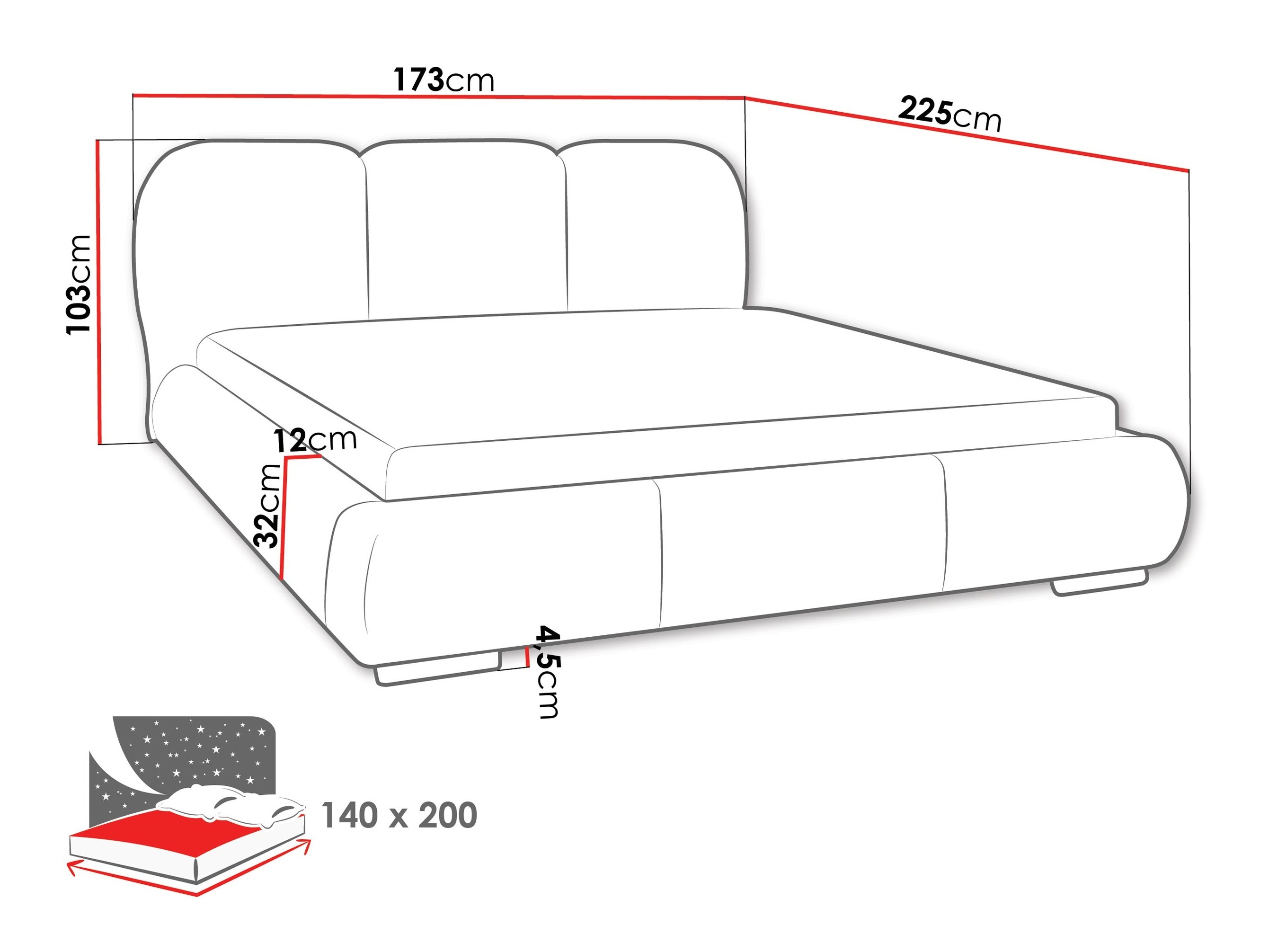 Lova TrendyNest Navium (Coral 15)
