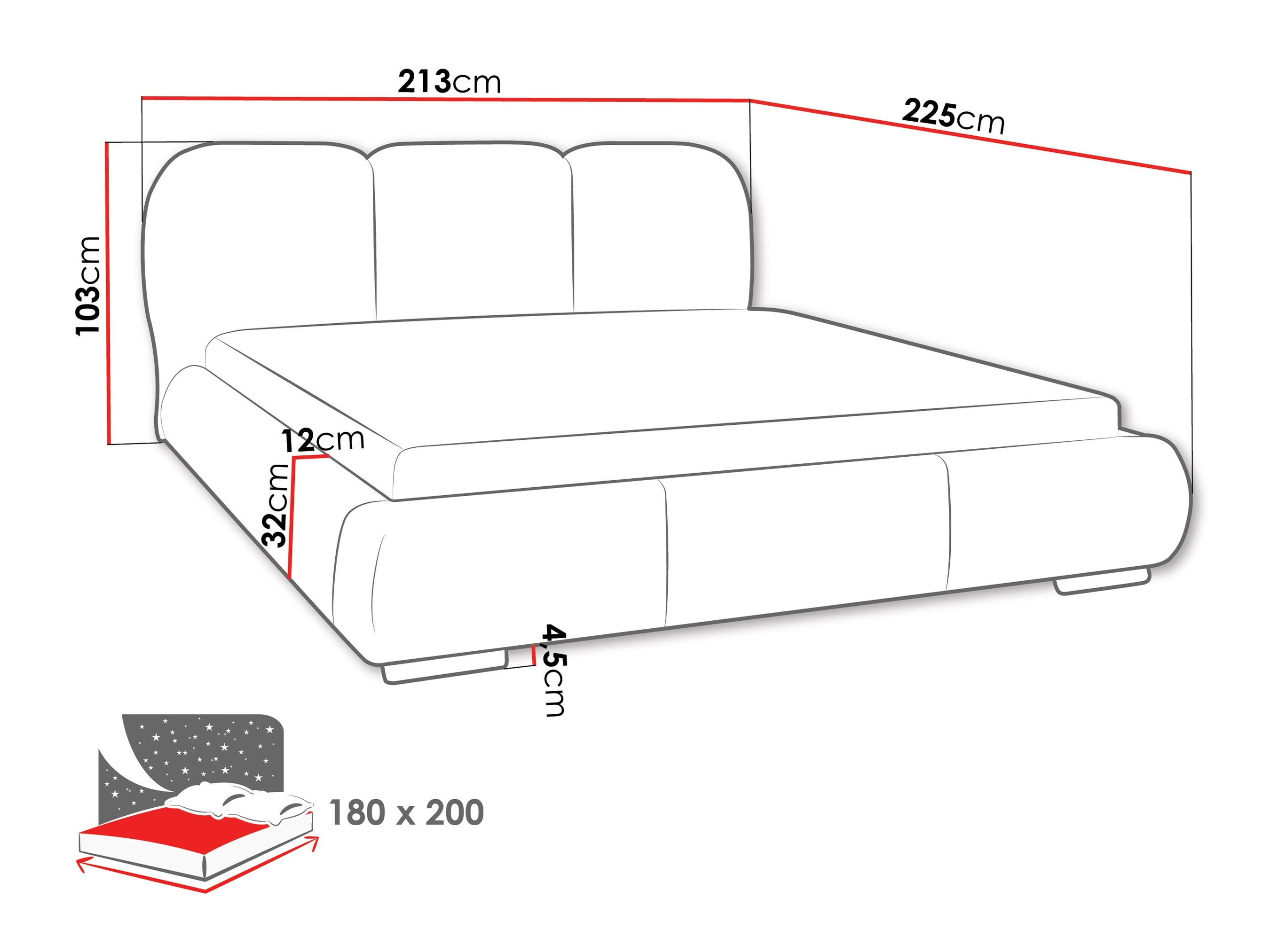 Lova TrendyNest Navium (Coral 45)