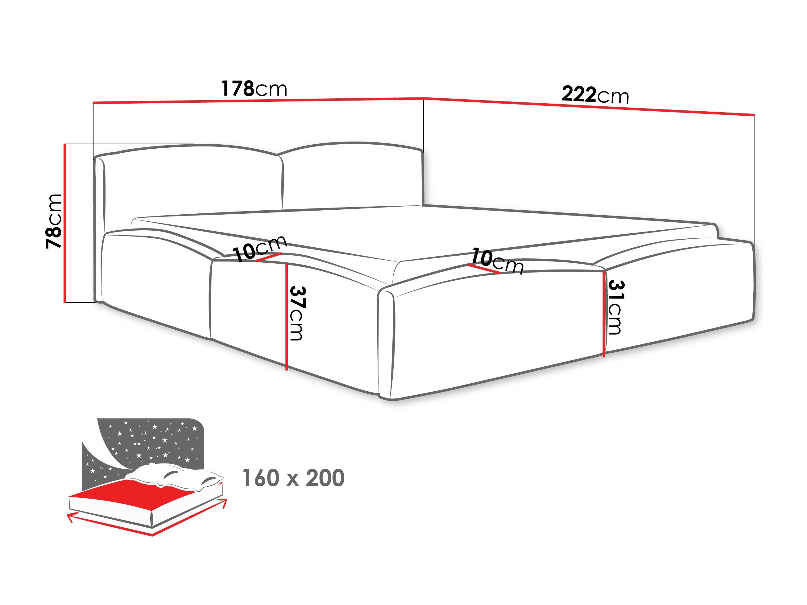Lova TrendyNest Titis (Lumo 75)
