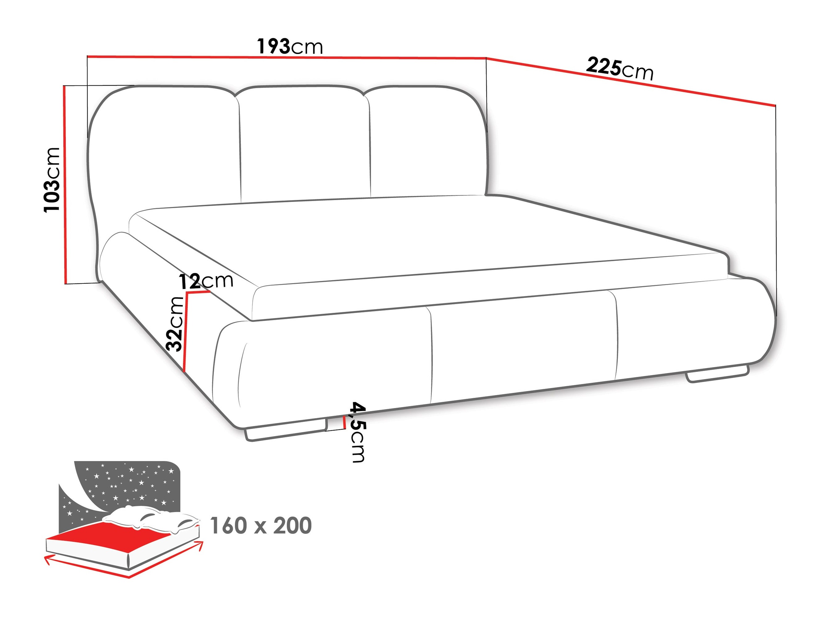 Lova TrendyNest Navium (Coral 65)