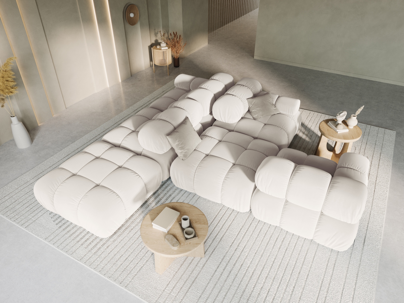 Modulinė sofa Caltenu 110 (Bluvel 30)