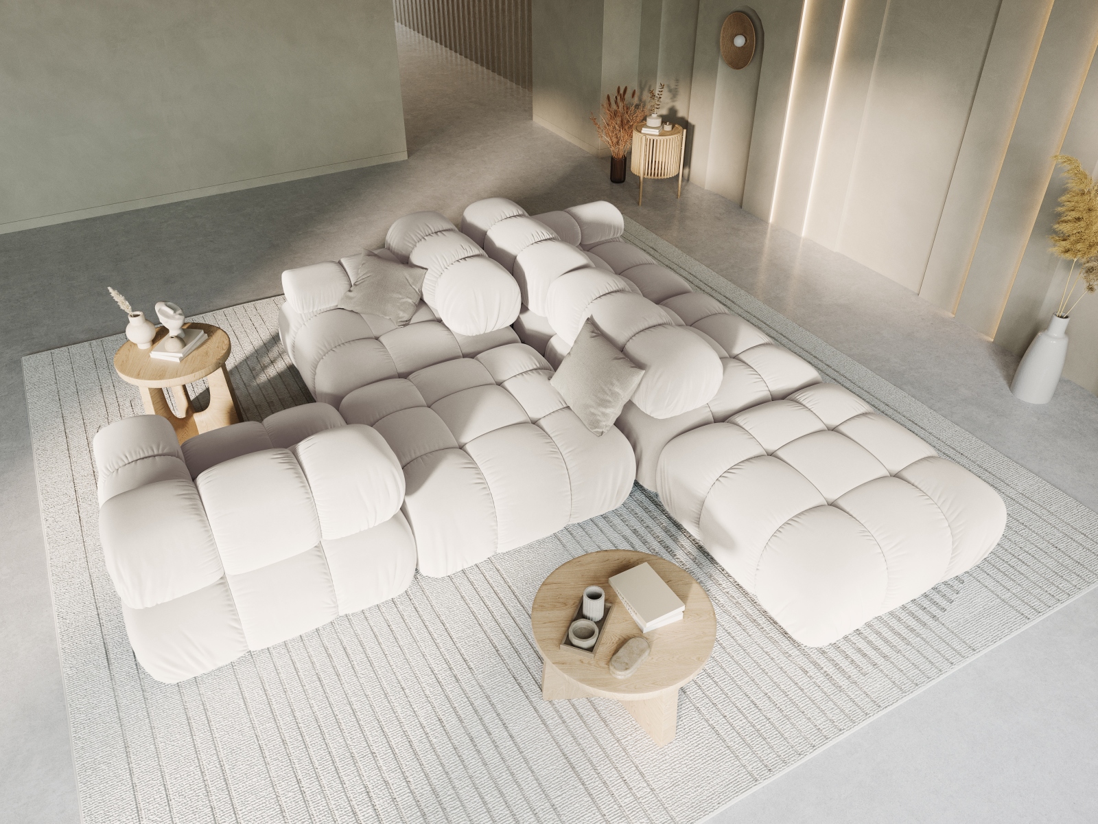 Modulinė sofa Caltenu 110 (Bluvel 30)