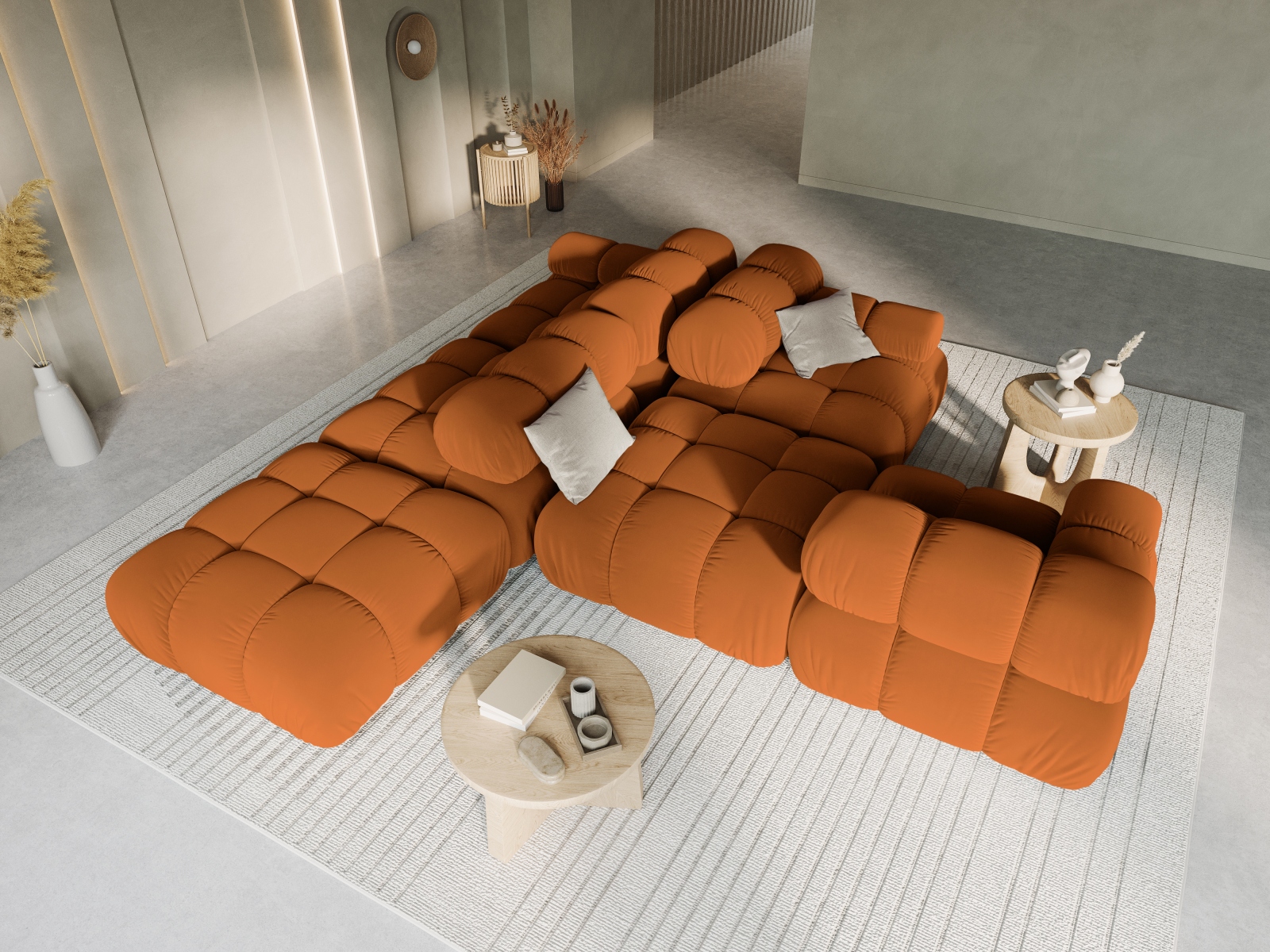 Modulinė sofa Caltenu 110 (Bluvel 4215)