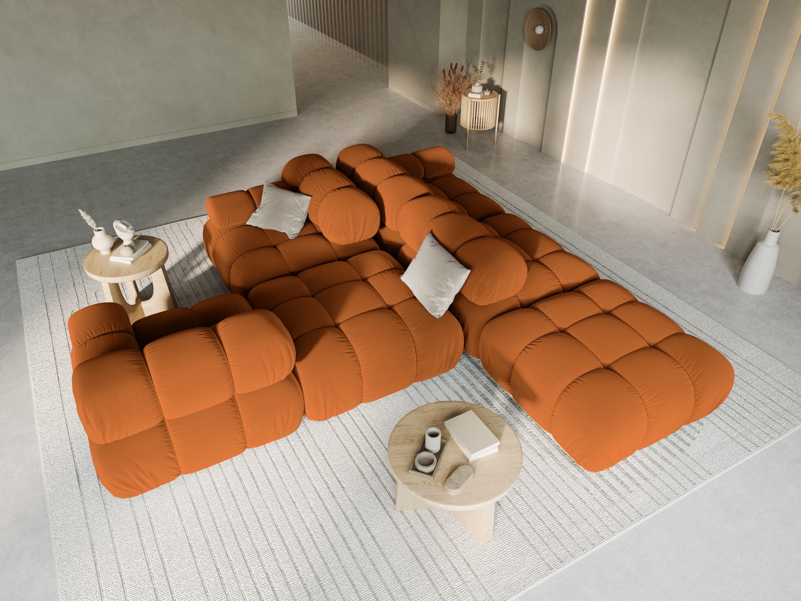 Modulinė sofa Caltenu 110 (Bluvel 4215)