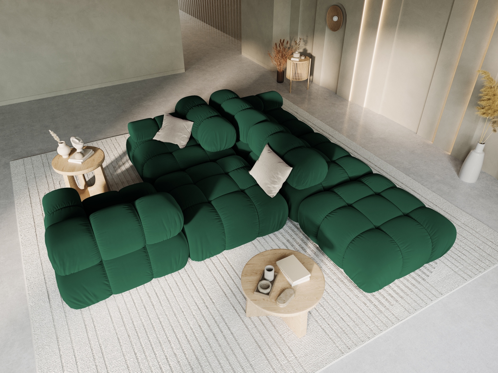 Modulinė sofa Caltenu 110 (Bluvel 78)