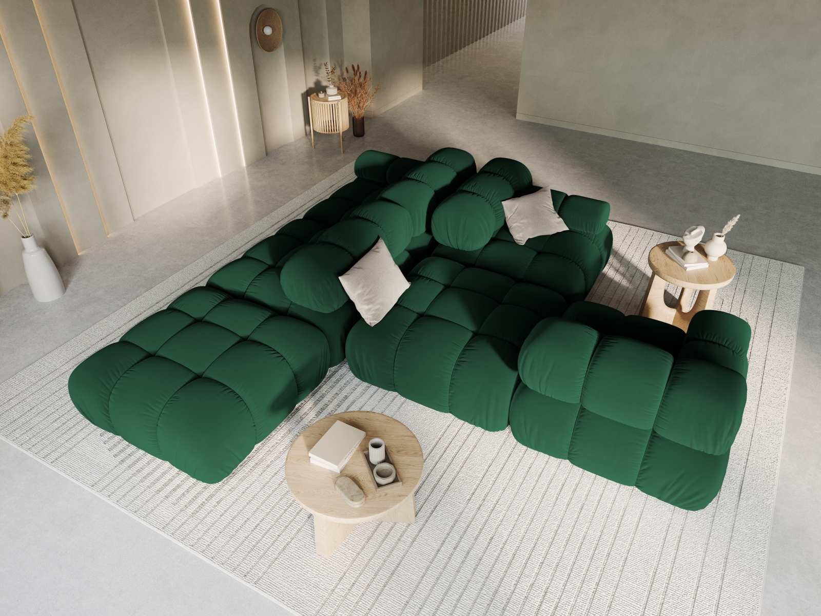 Modulinė sofa Caltenu 110 (Bluvel 78)