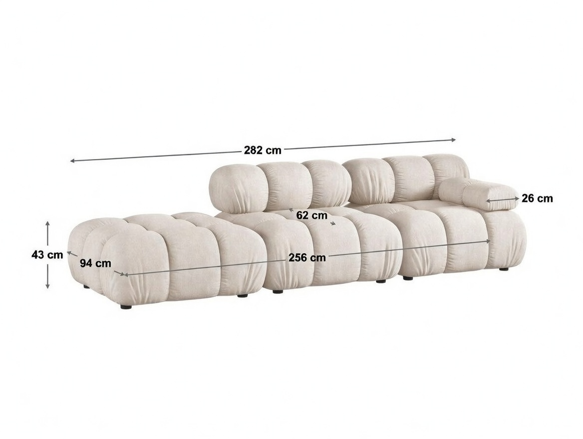 Modulinė sofa Caltenu 110 (Bluvel 48)