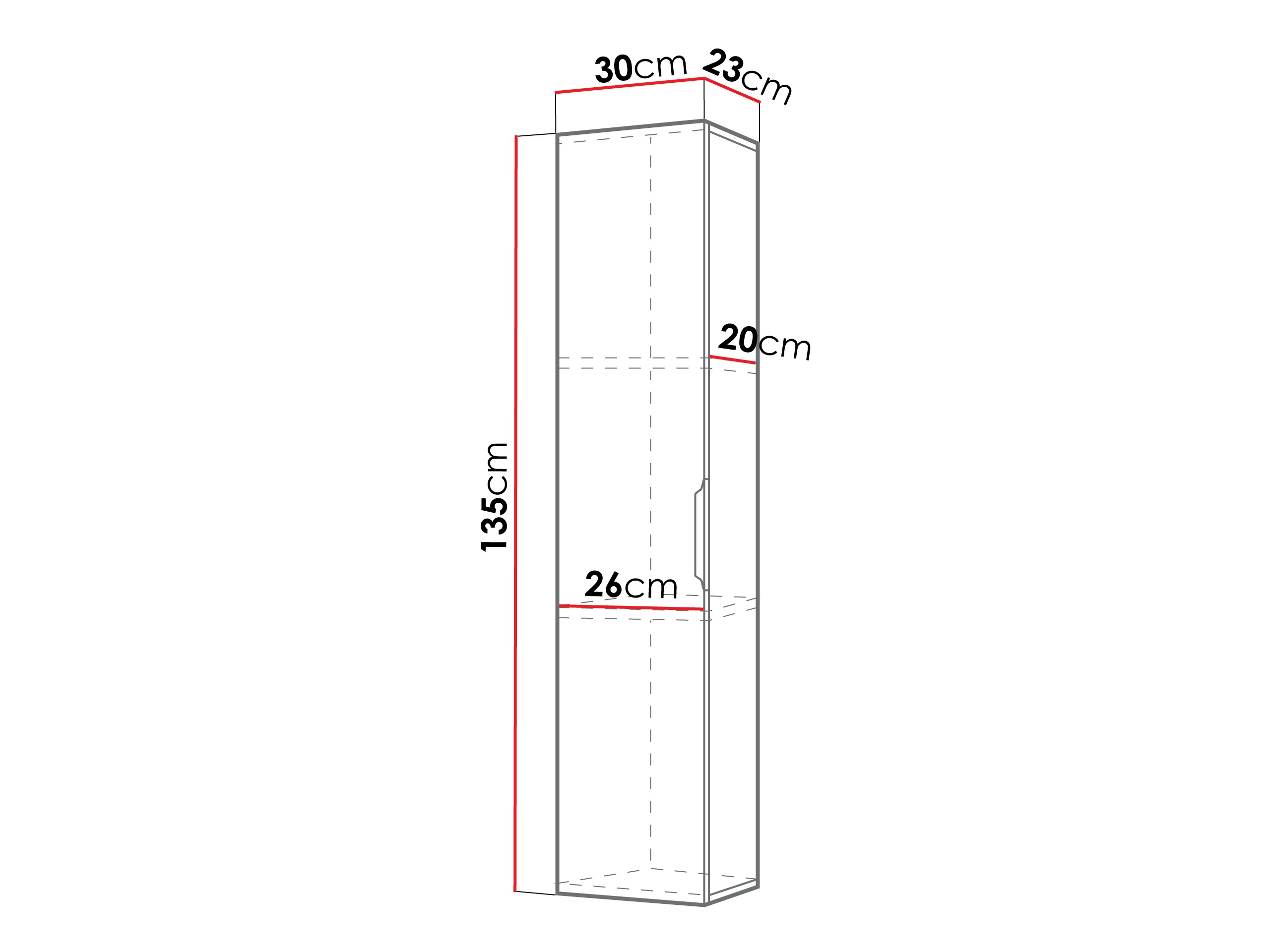 Pakabinama vonios spintelė Comfivo 507