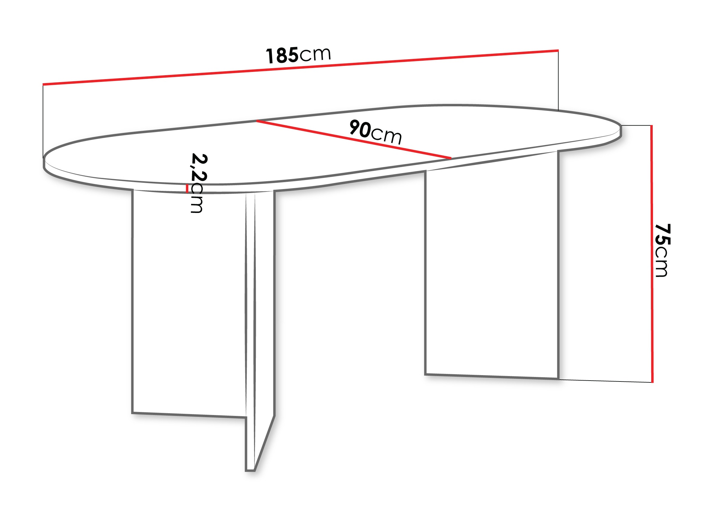 Stalas Comfivo 508 (Graikinis riešutas)