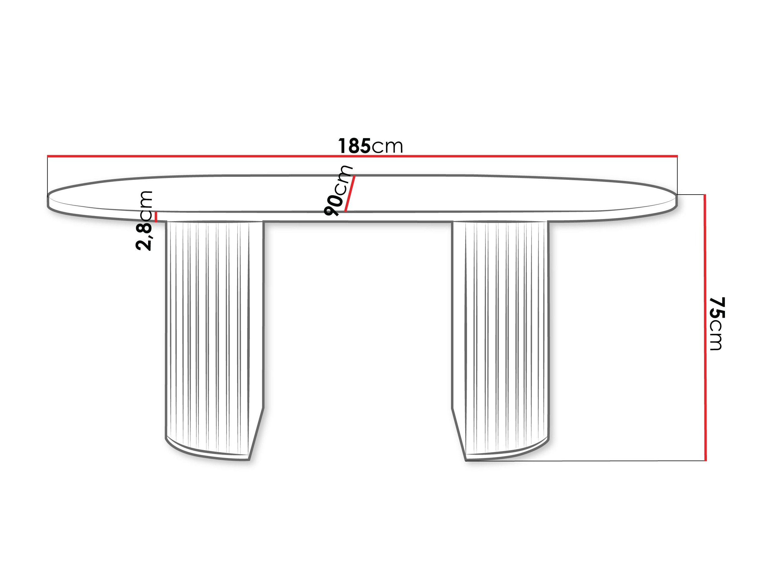 Stalas Comfivo Ulma (Graikinis riešutas)