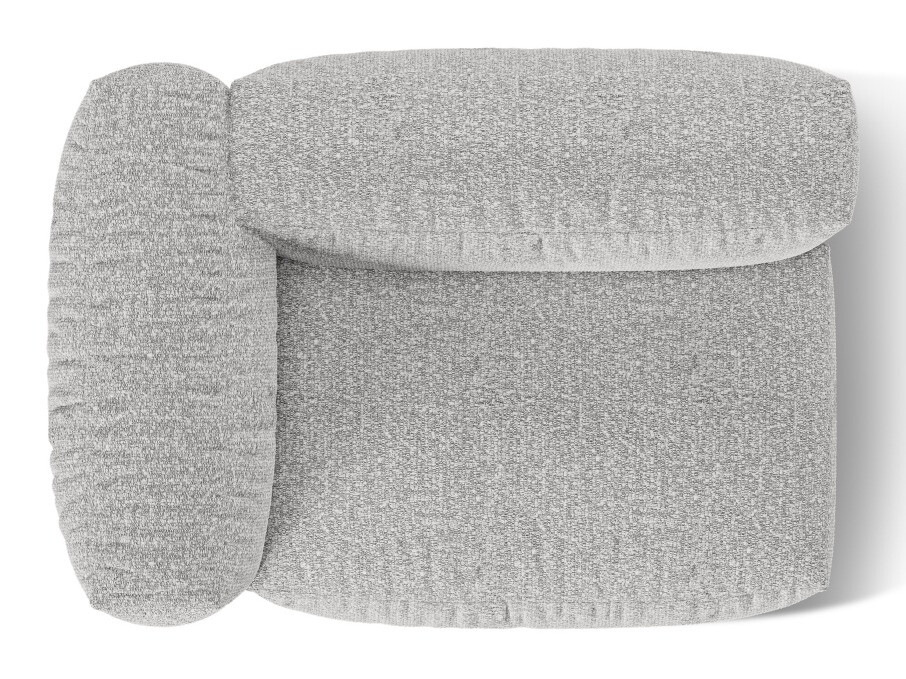 Modulinė sėdimoji dalis Sorcoro 103 (Monet Silver)