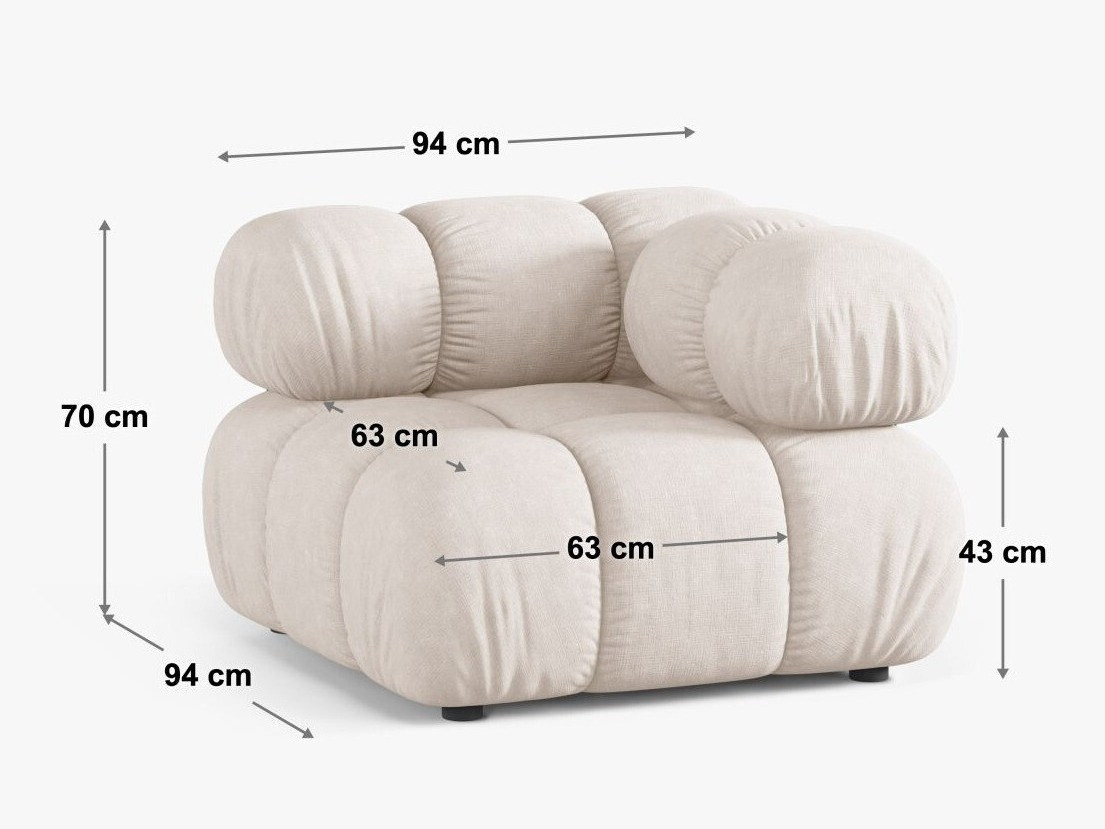 Modulinis fotelis Caltenu 112 (Bluvel 19)