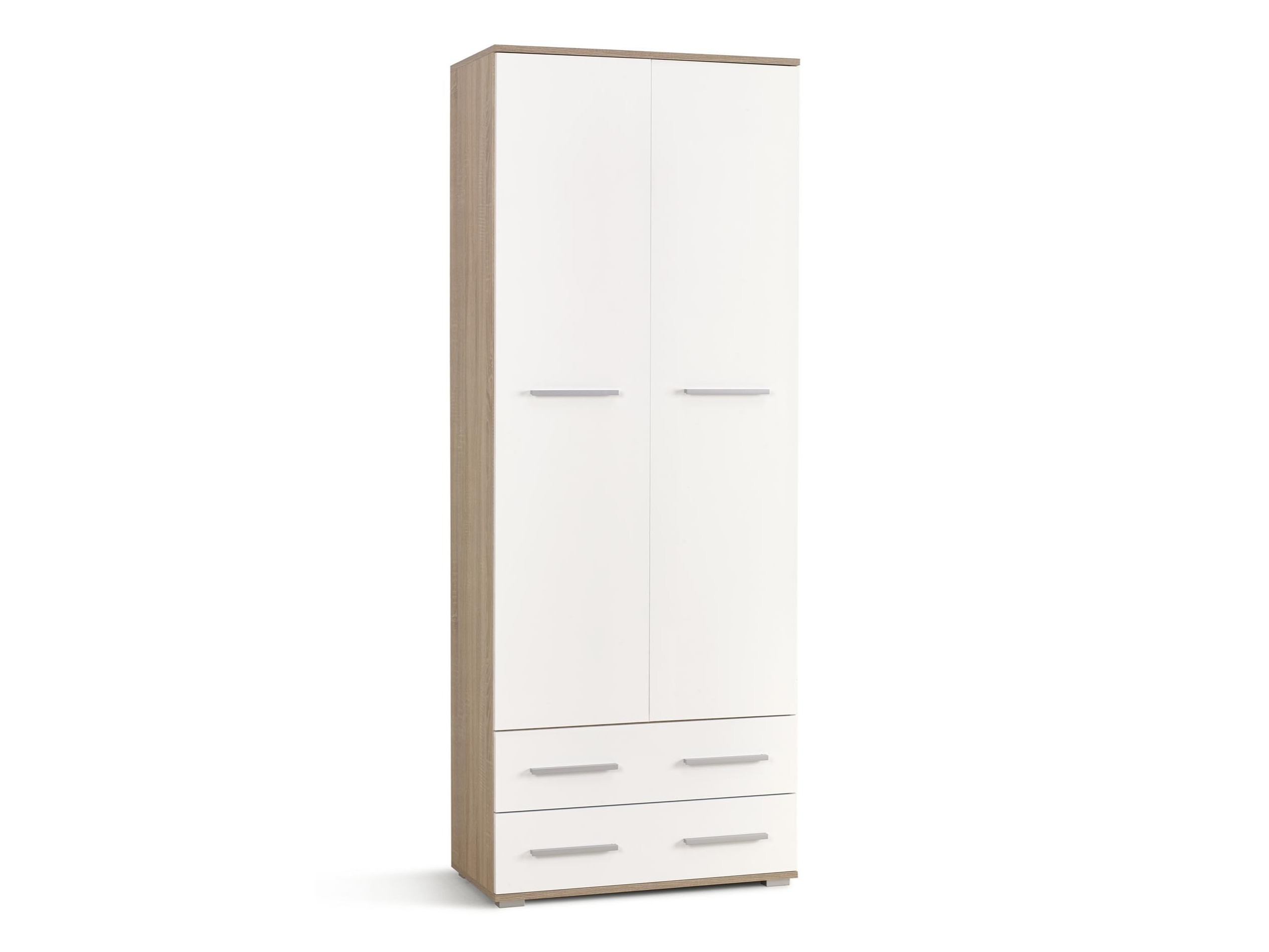 Lentyna Cirveso 107 (Sonomos ąžuolas + Blizgi balta)