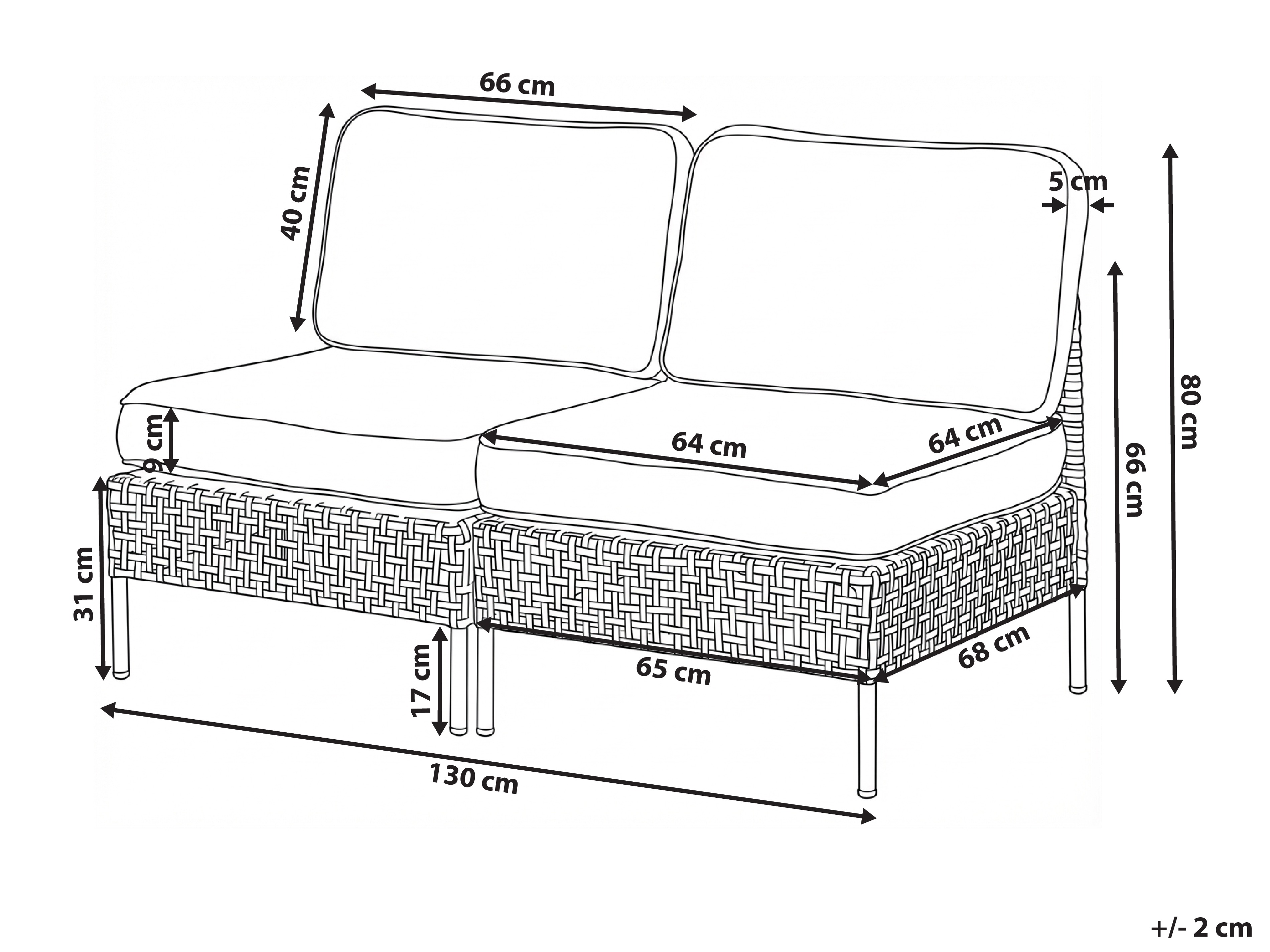 Lauko sofa Domenou 106