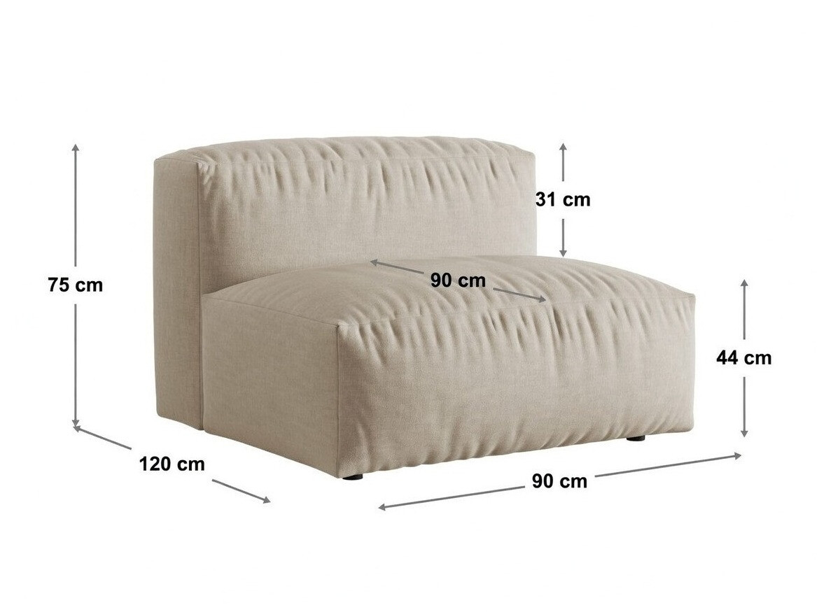 Modulinis fotelis Sorcoro 119 (Vogue 1)