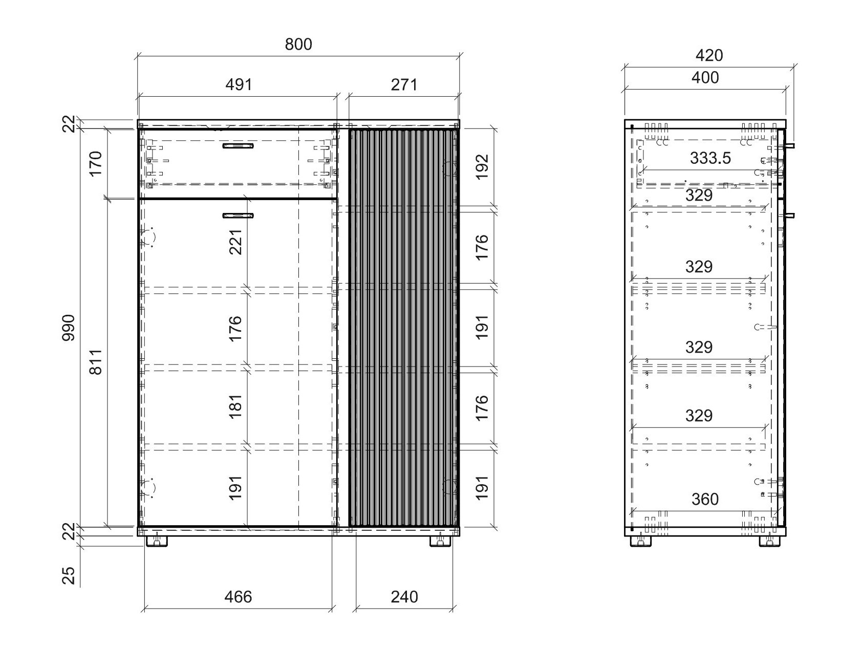Prieškambario komplektas Remcale 117