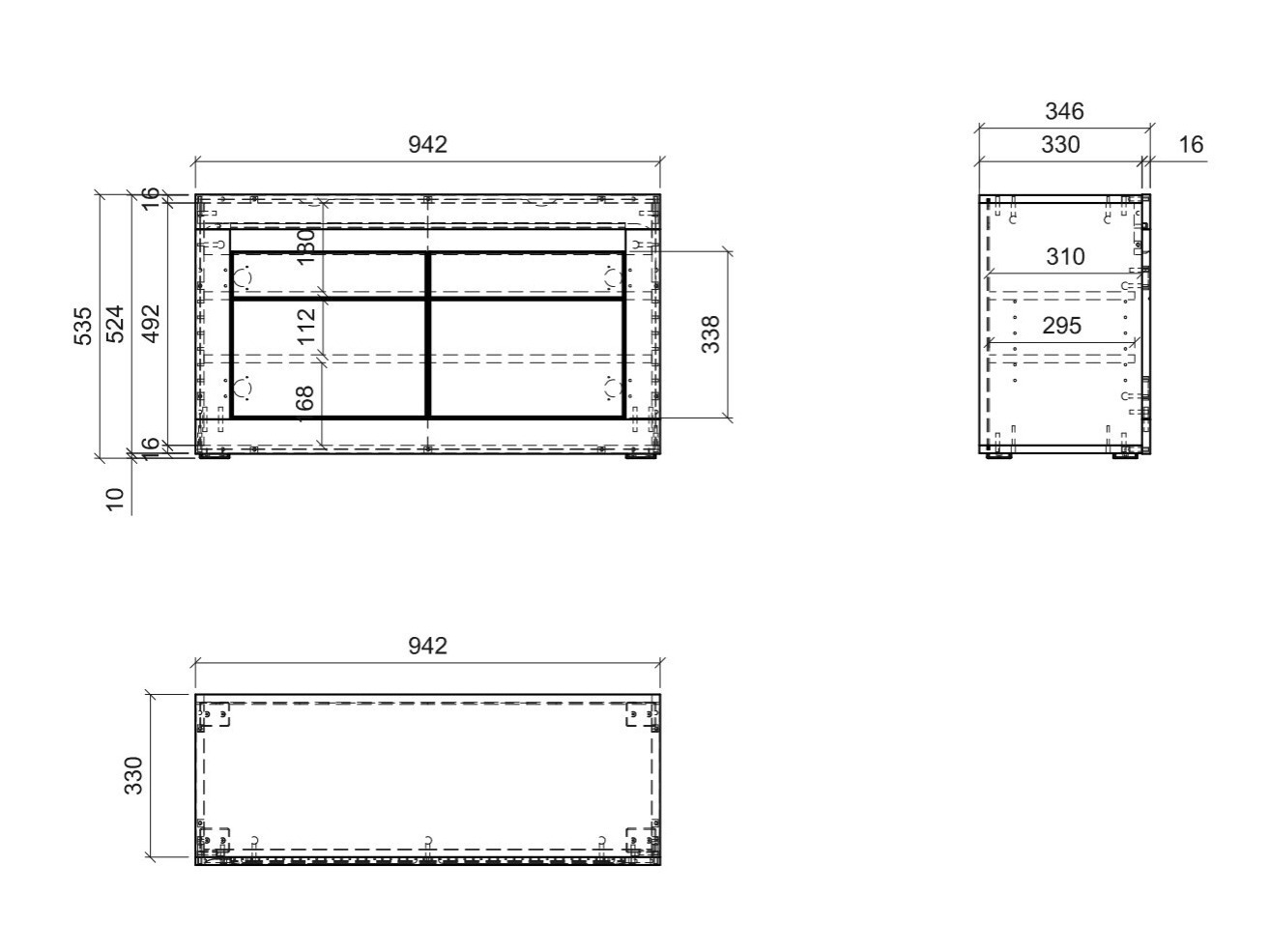 Prieškambario komplektas Ophtola 106