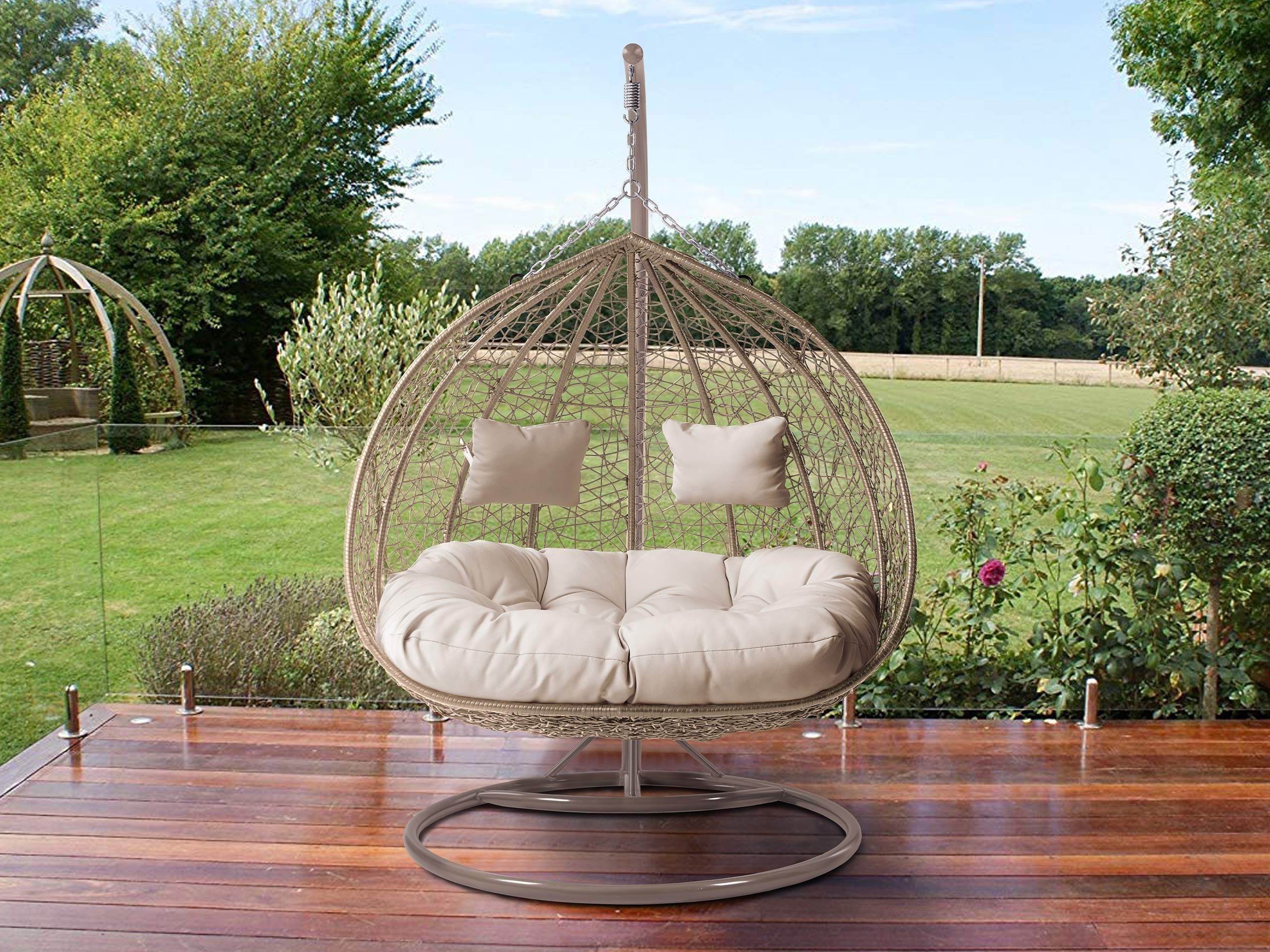 Supamas krėslas Comfivo Audos (Smėlinė)