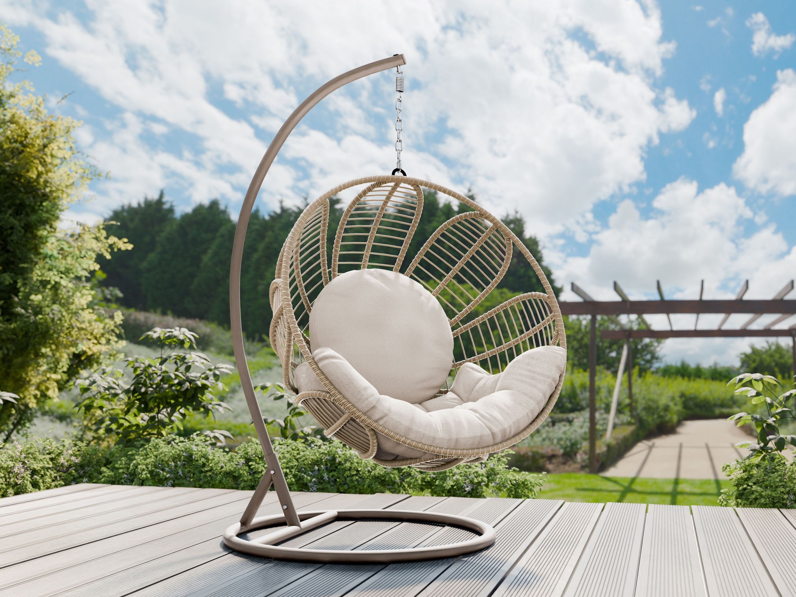 Supamas krėslas Comfivo Ingenium (Smėlinė)