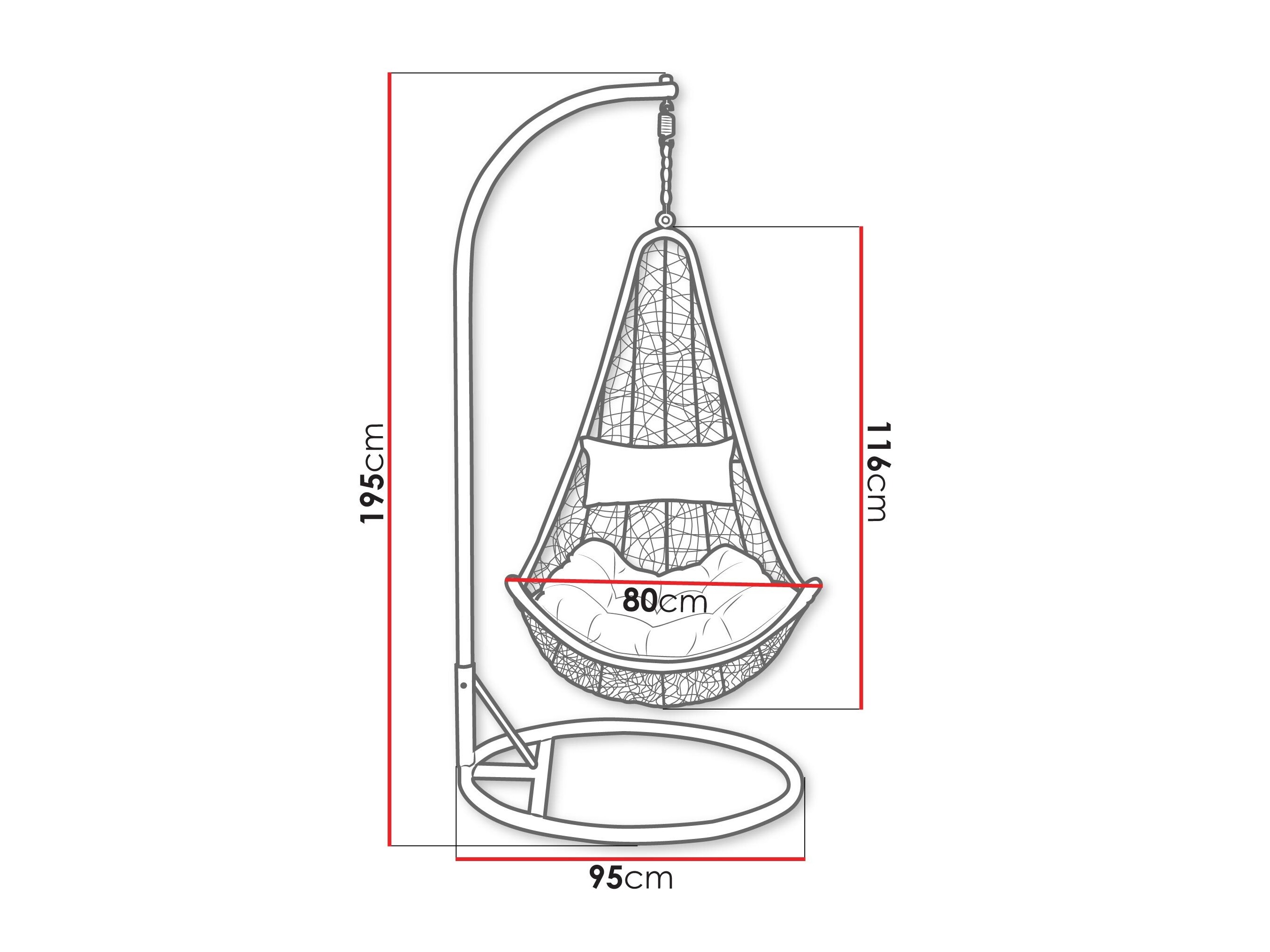 Supamas krėslas Comfivo Figae (Pilka)