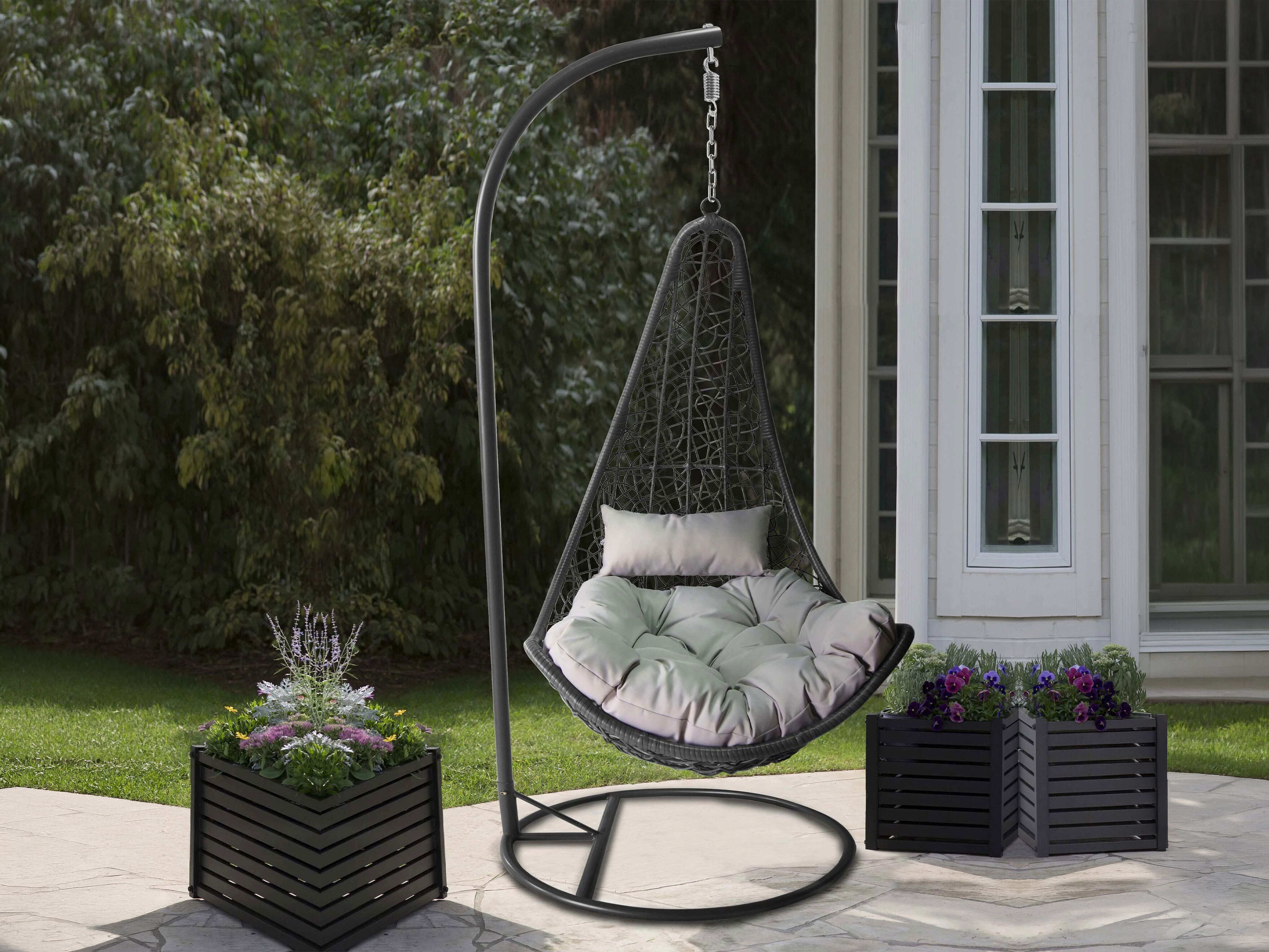 Supamas krėslas Comfivo Figae (Pilka)