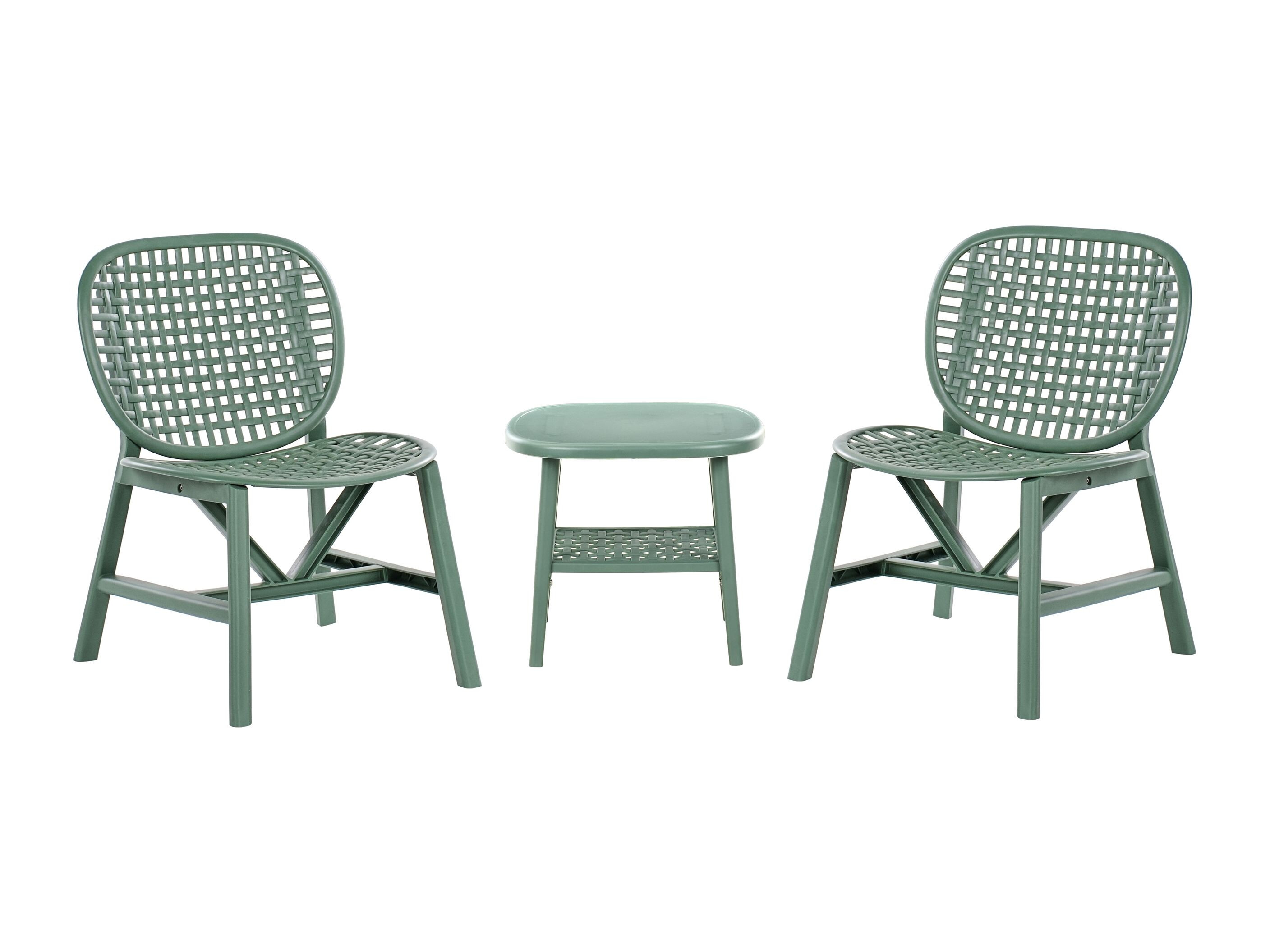 Balkono komplektas Berwyn 3236 (Žalia)