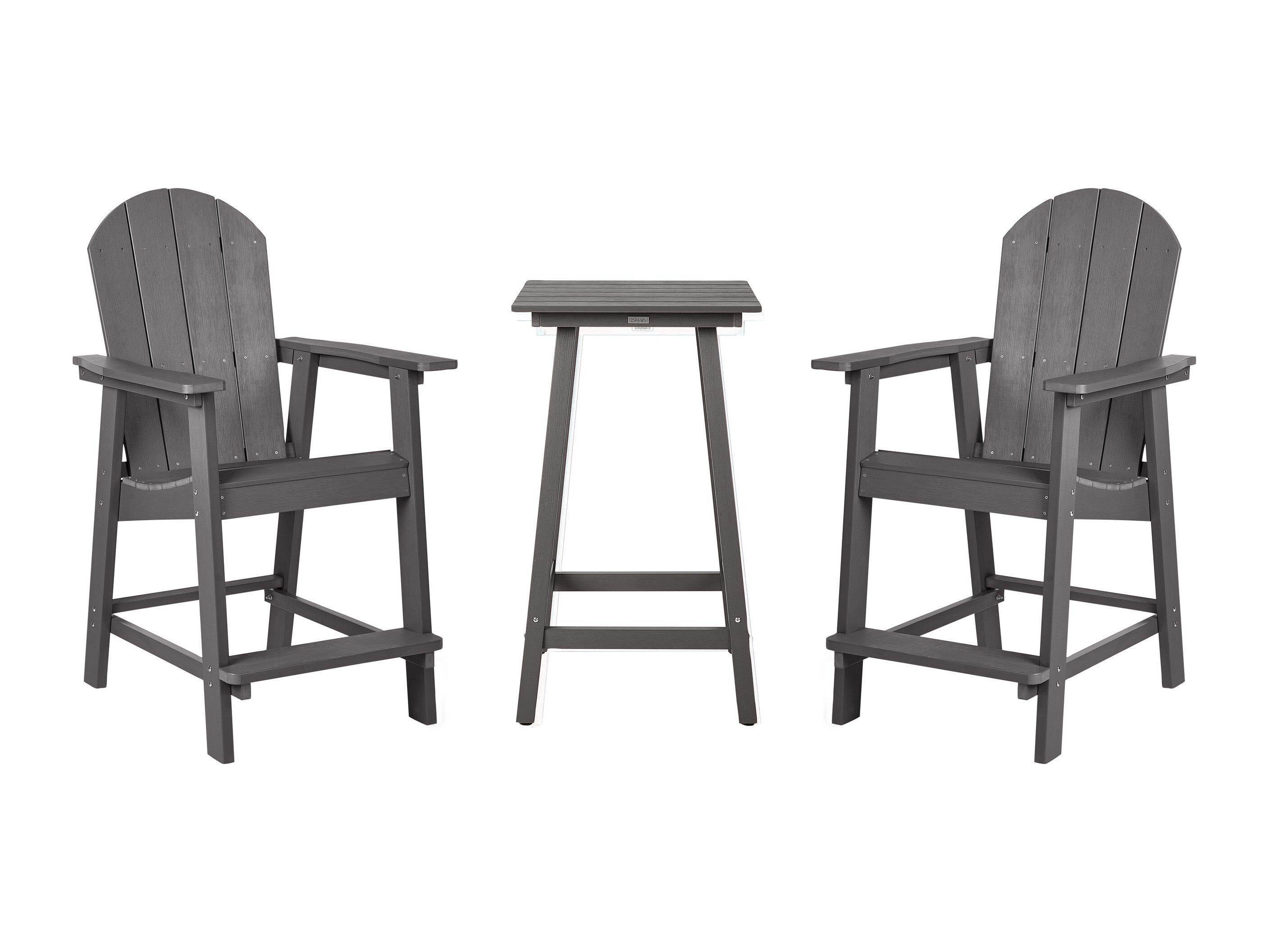 Balkono komplektas Berwyn 3249 (Tamsi pilka)