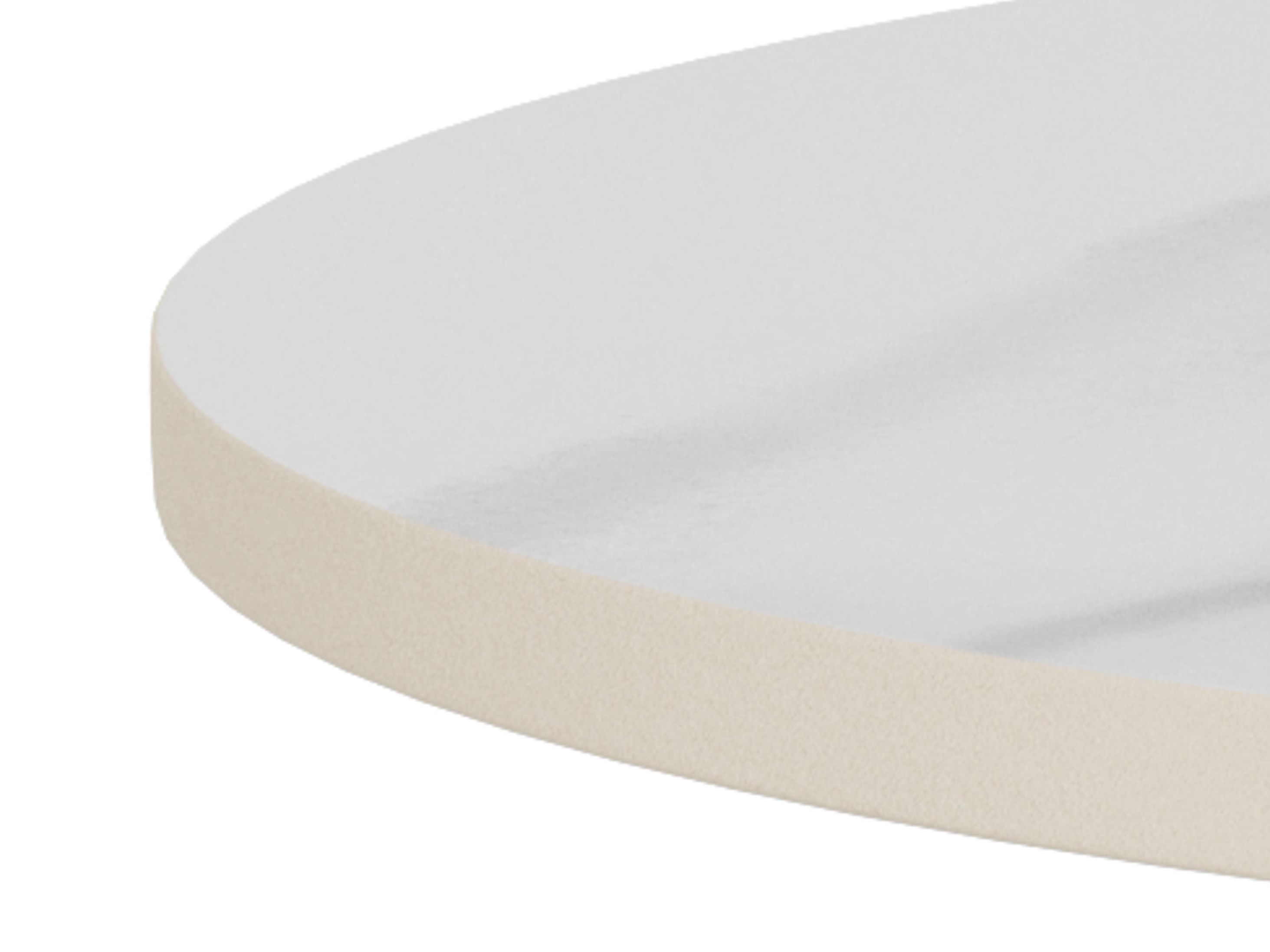 Šoninis staliukas Norsica 1047 (Balta + Juoda)