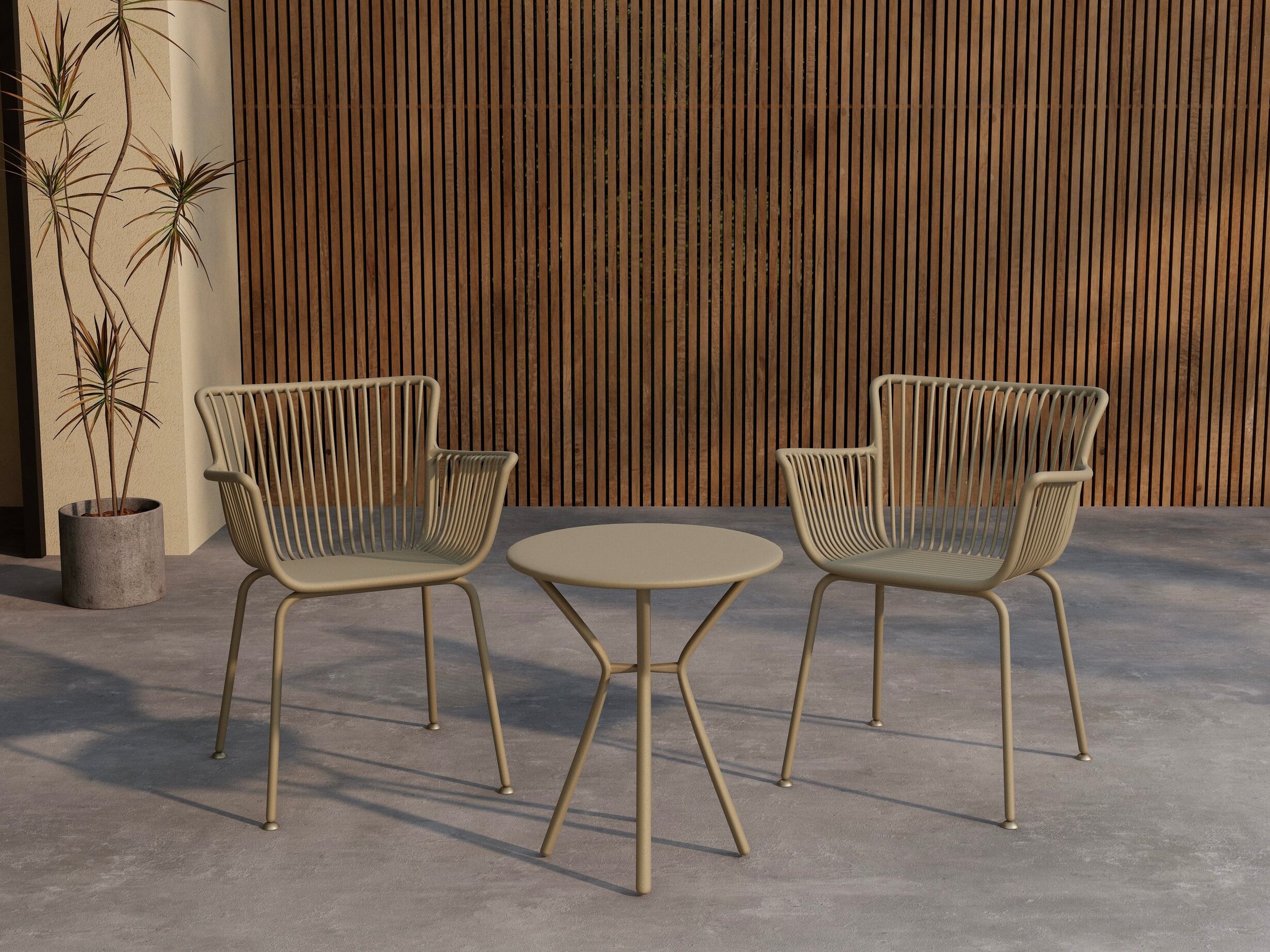 Balkono komplektas Dallas 5162