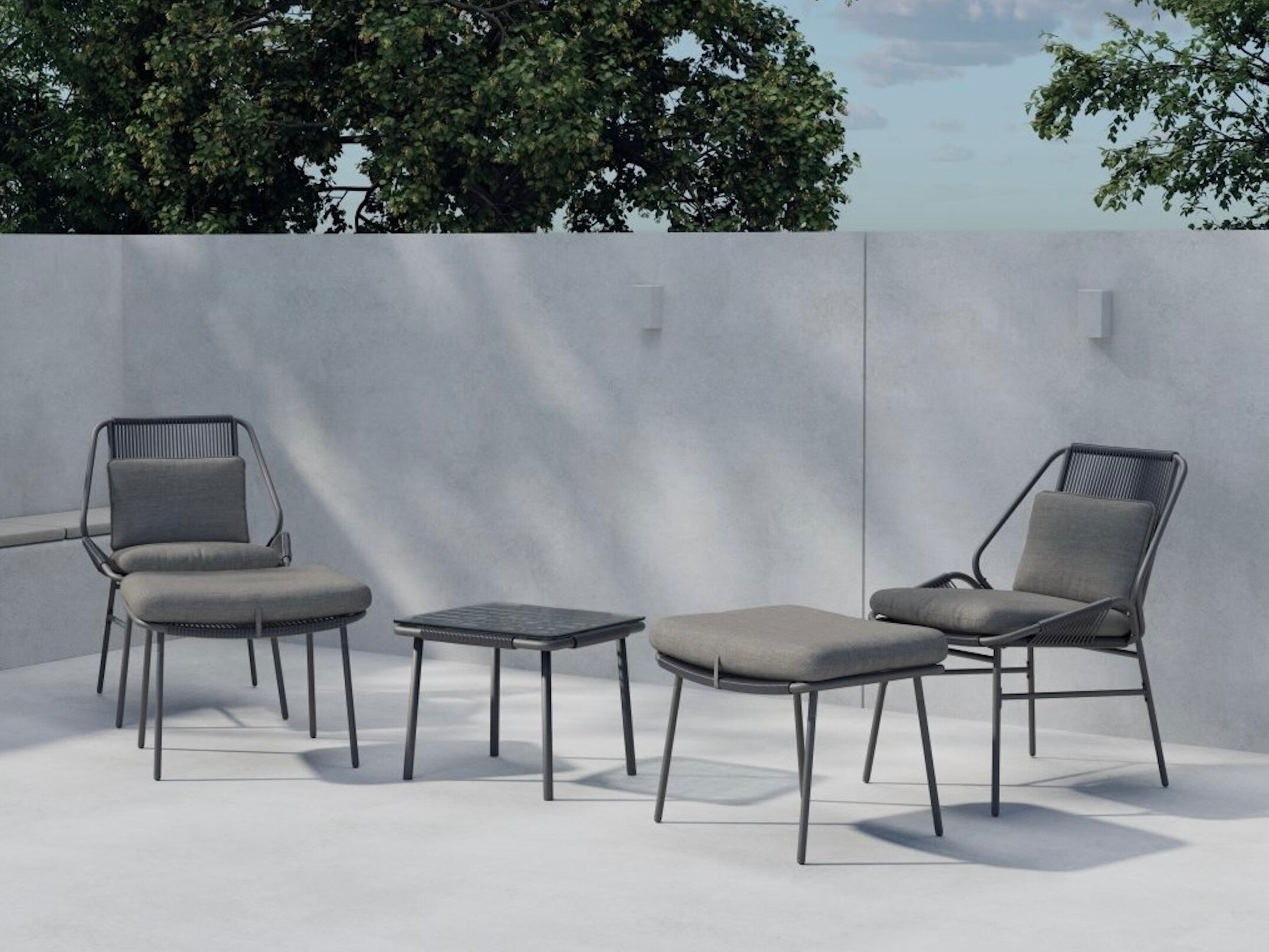 Balkono komplektas Dallas 5170