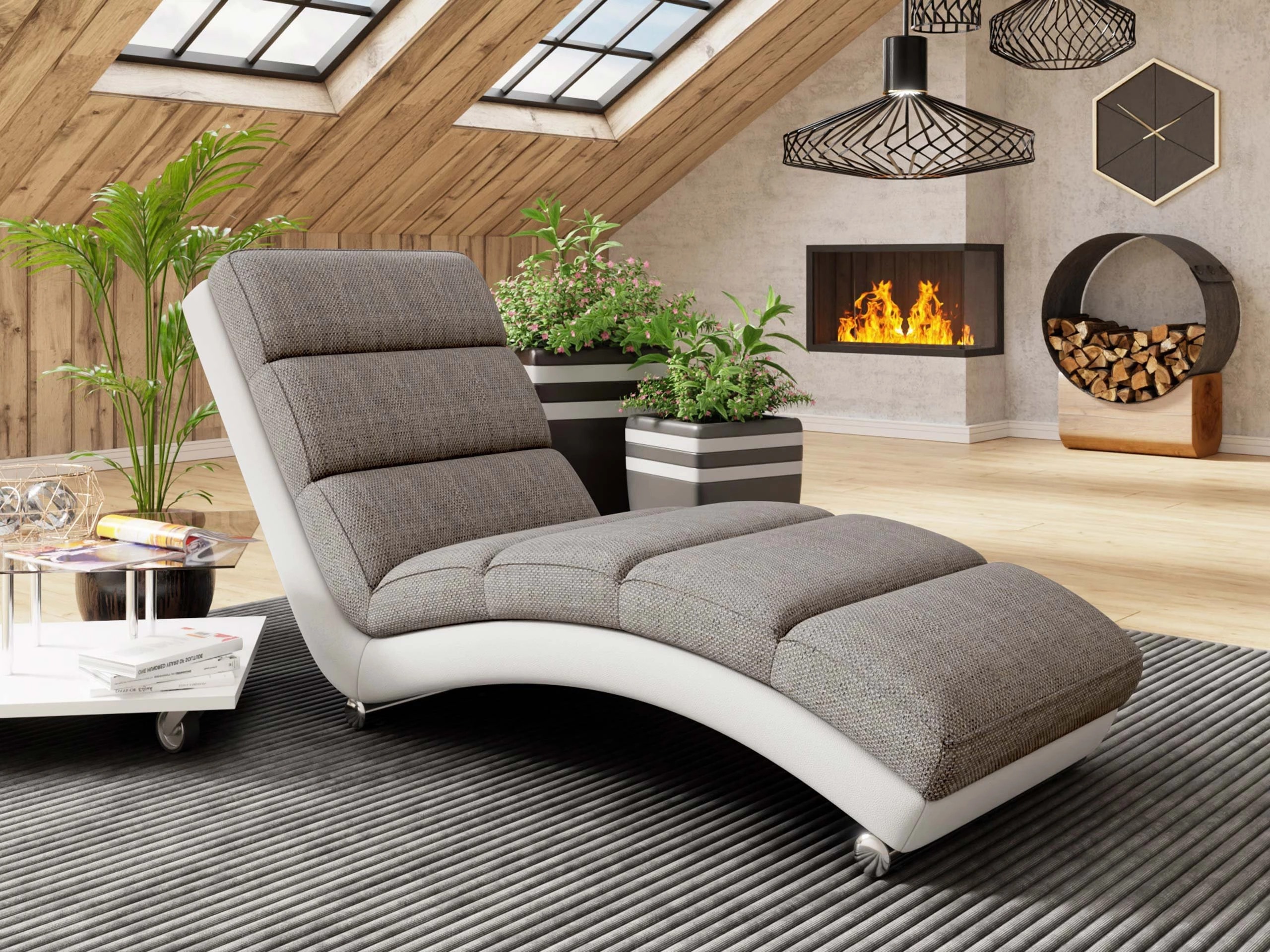 Kušetė Comfivo Pirum (Soft 017 + Lawa 05)