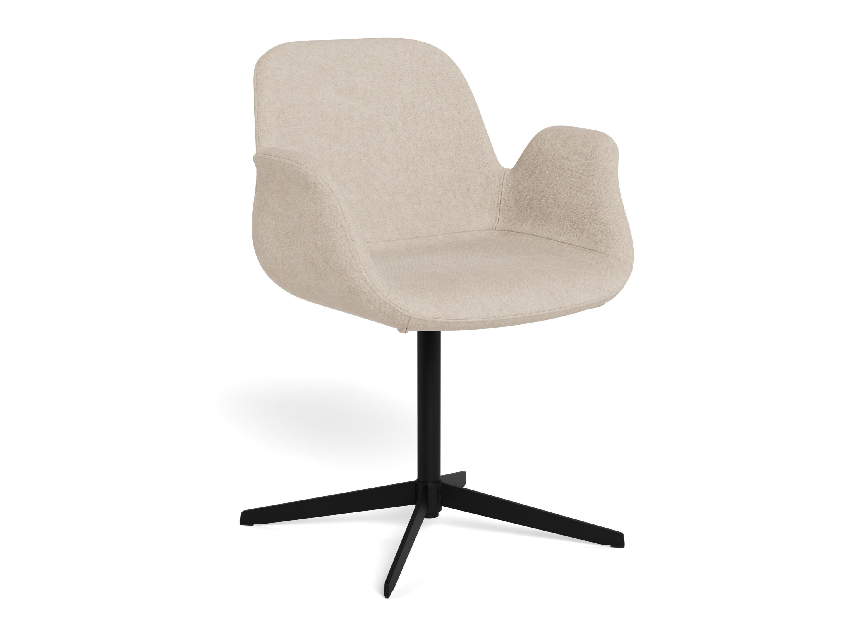 Kėdė Norsica 1058 (Juoda + Šviesi ruda)