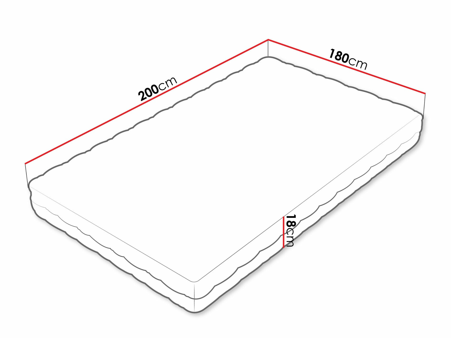 Čiužinys ST8537 su smulkiu defektu