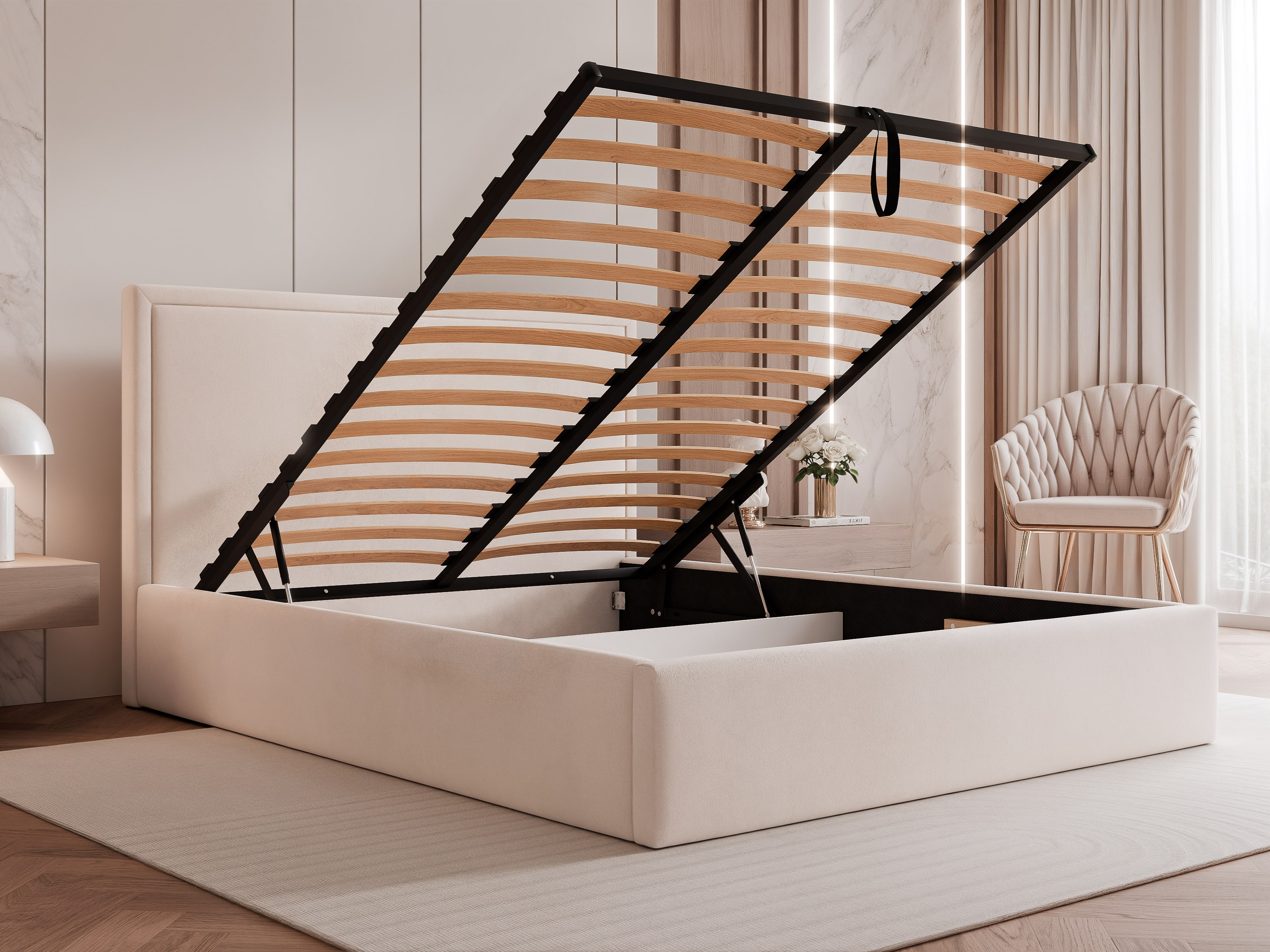 Lova ST8546 su pažeista pakuote