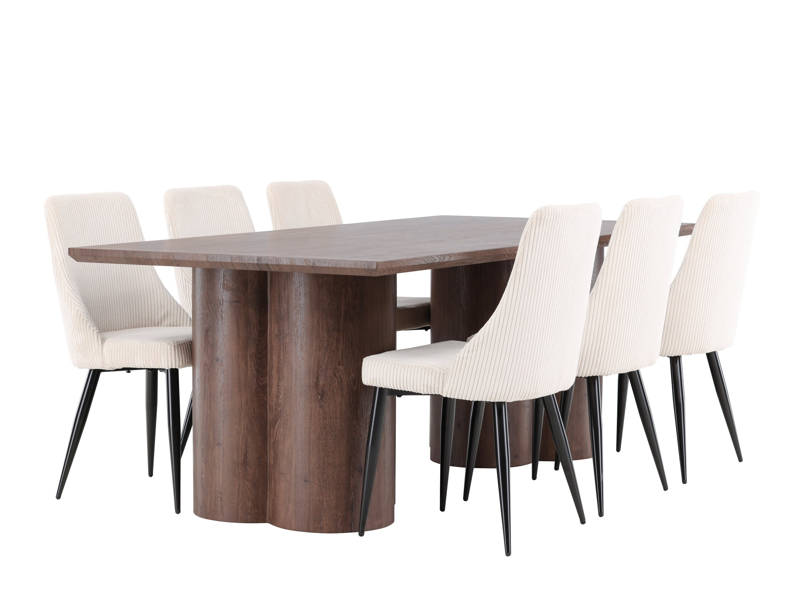 Valgomojo komplektas Dallas 5179 (Ruda)