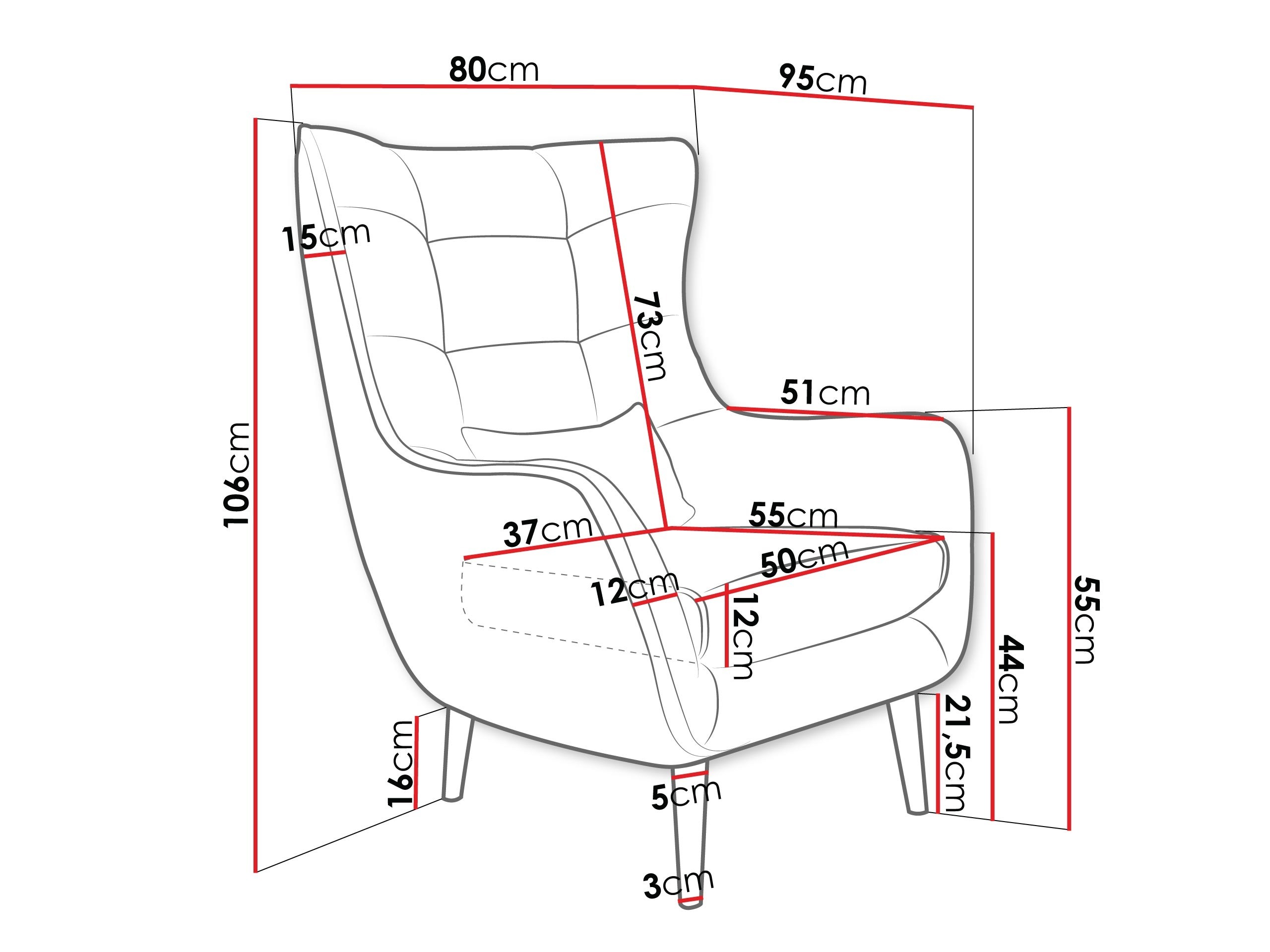 Fotelis Comfivo 528 (Lambi 03)