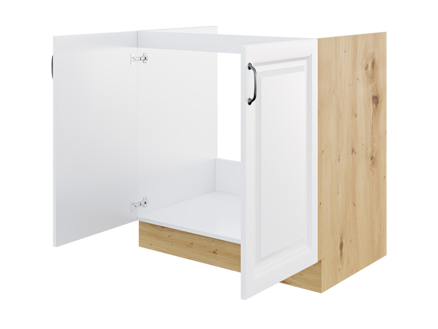 Modulinė spintelė plautuvei su durelėmis Retro White 121
