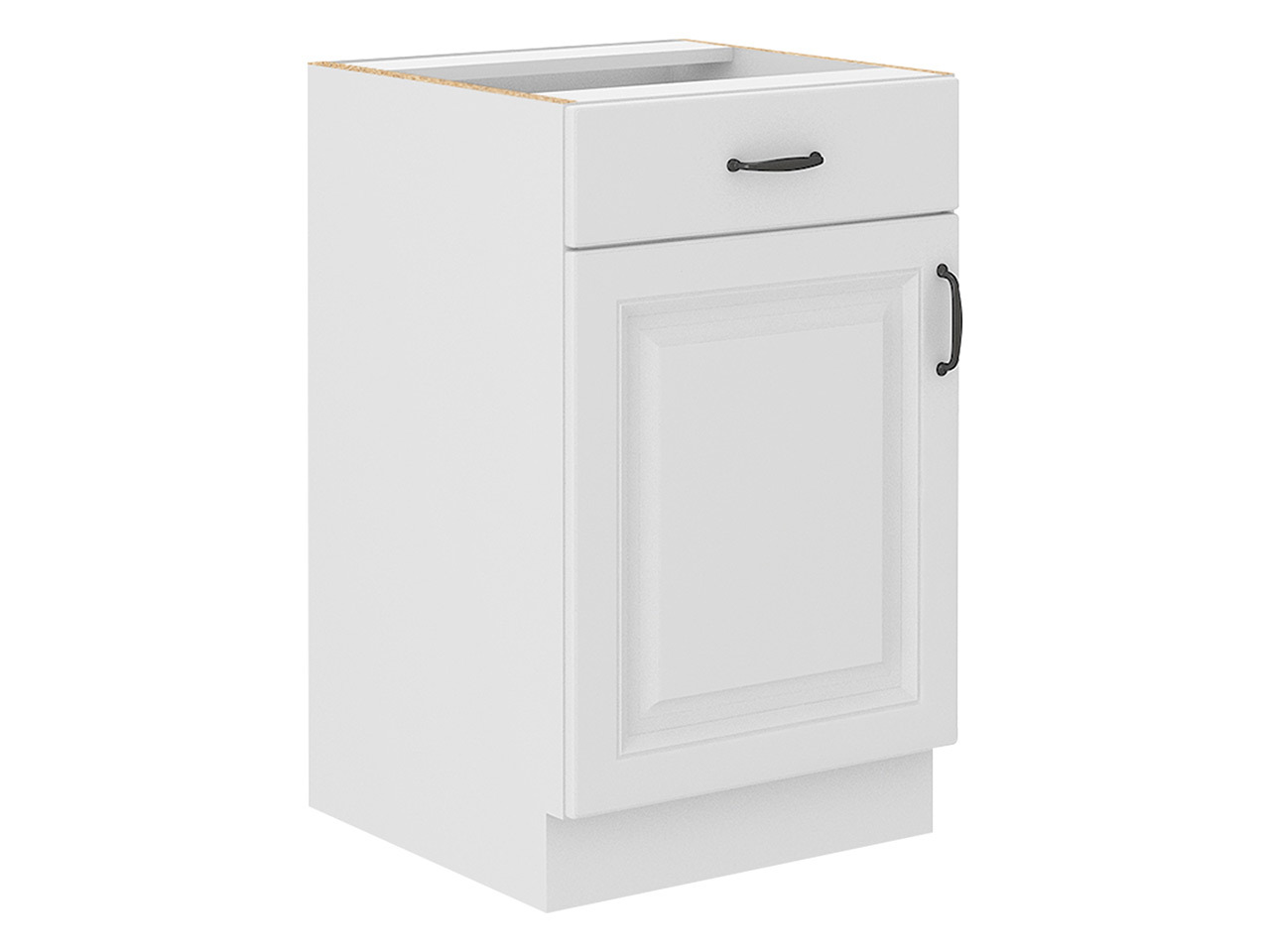Modulinė spintelė su stalčiumi ir durelėmis Retro White 105