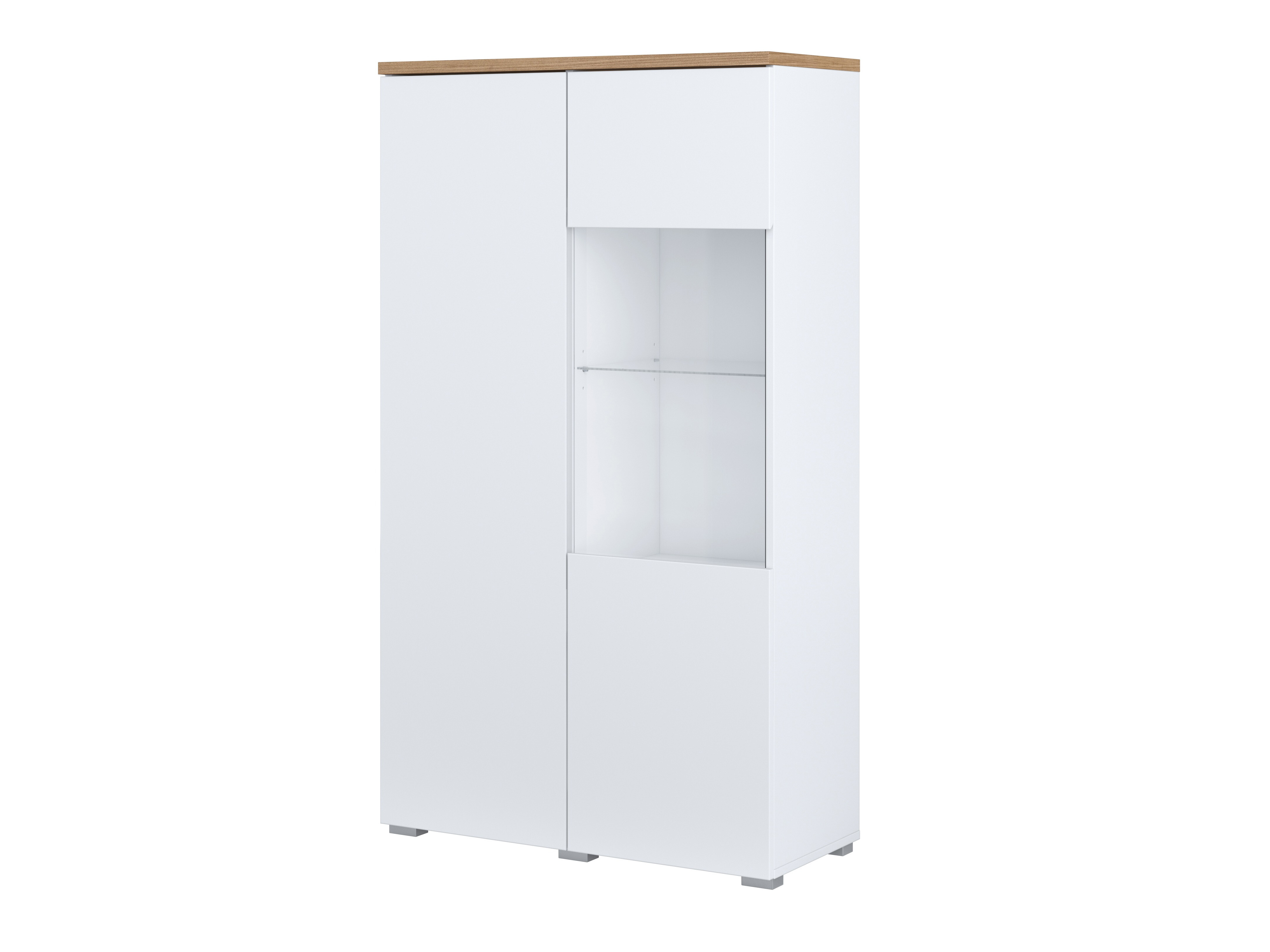 Lentyna Baletu 108 (Balta + Ąžuolas)