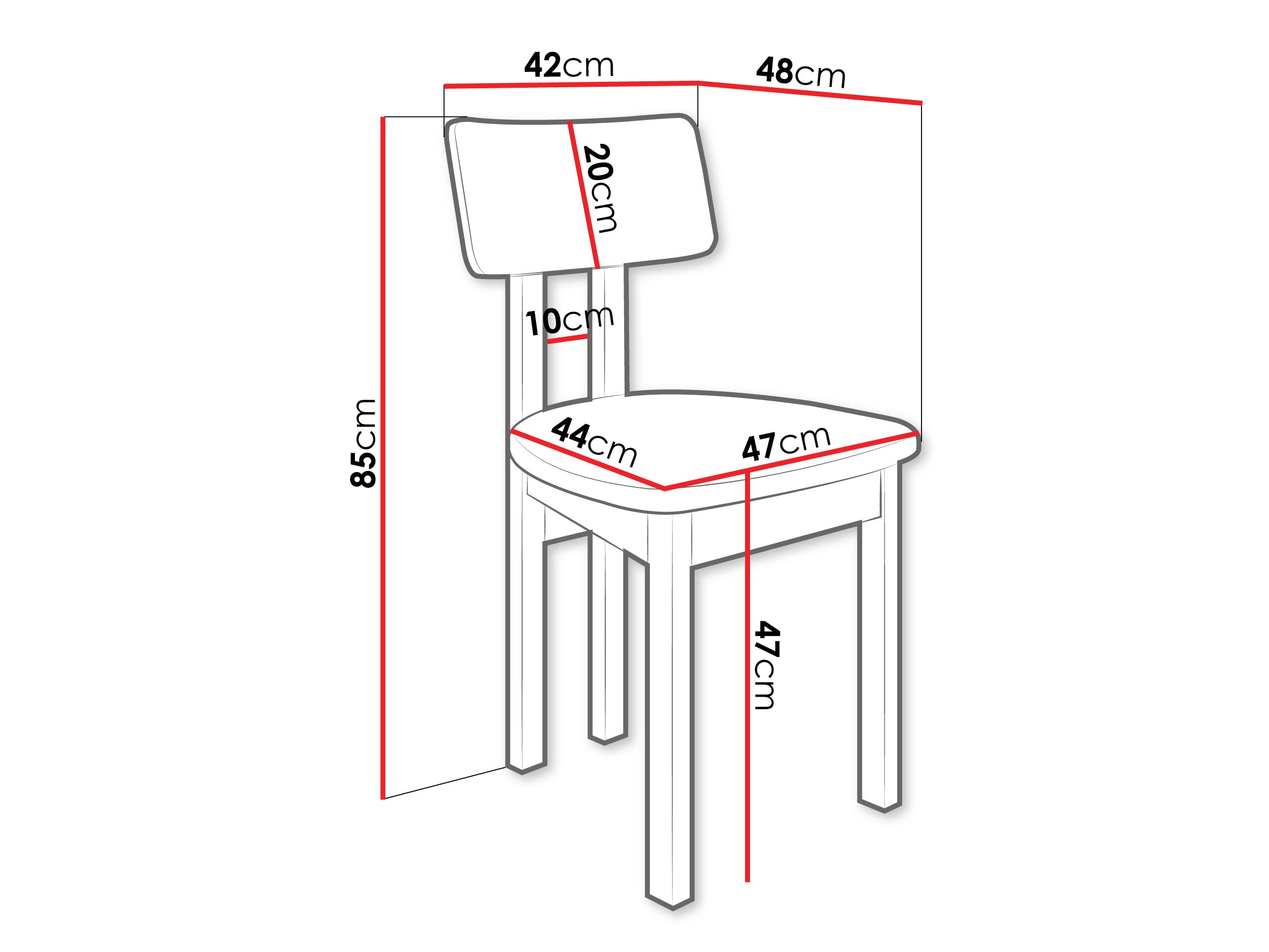 Kėdė Victorville 382 (Graikinis riešutas)