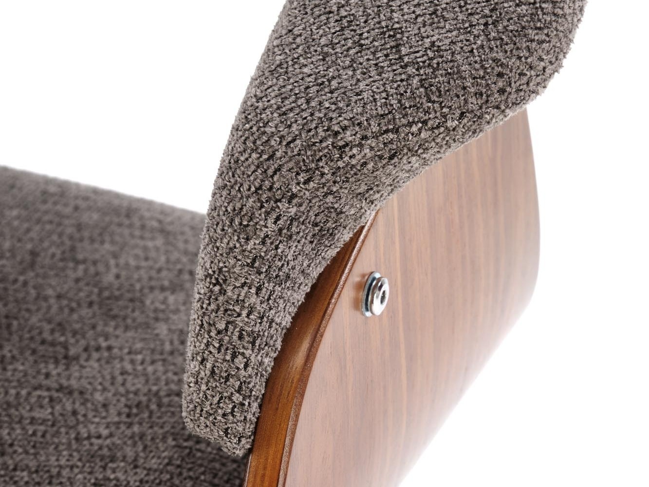 Kėdė Houston 1597 (Pilka + Graikinis riešutas)