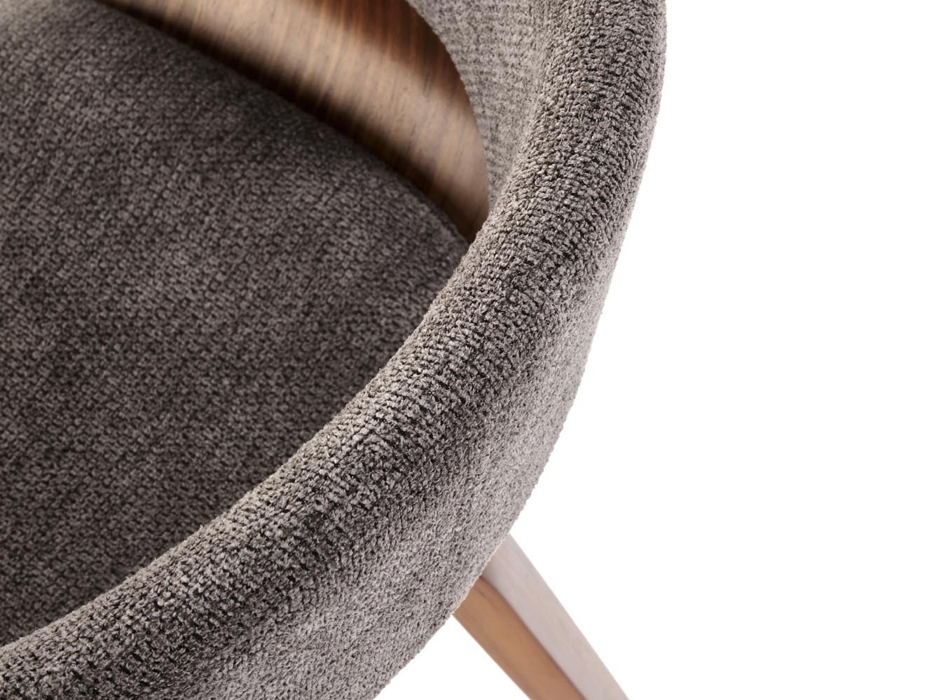 Kėdė Houston 1597 (Pilka + Graikinis riešutas)