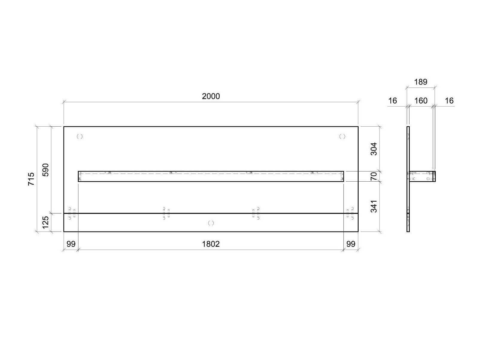 Pakabinama lentyna Balelbu 109