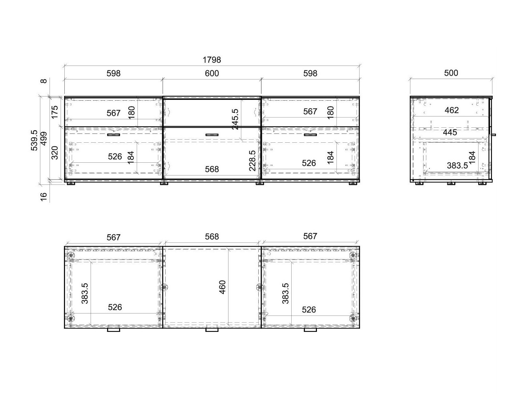 Svetainės komplektas Alnue 107