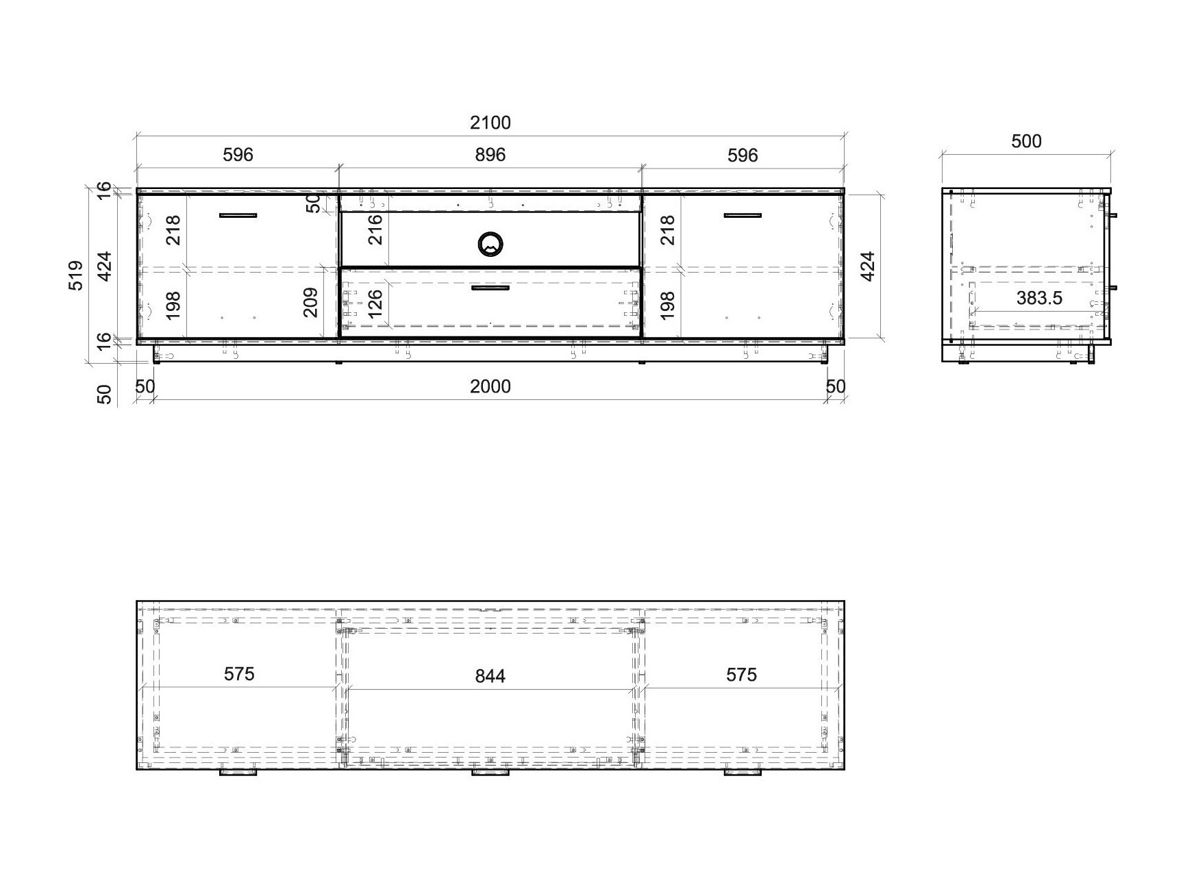 TV staliukas Salsalo 100