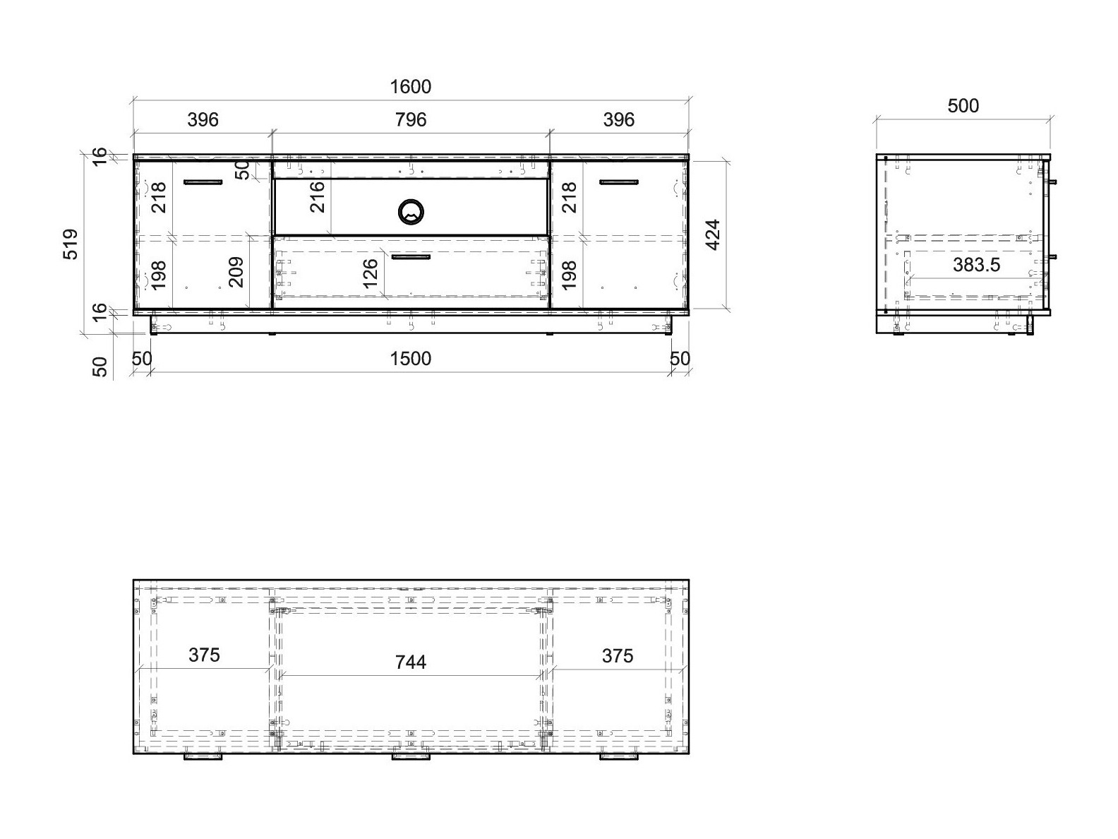 TV staliukas Salsalo 101