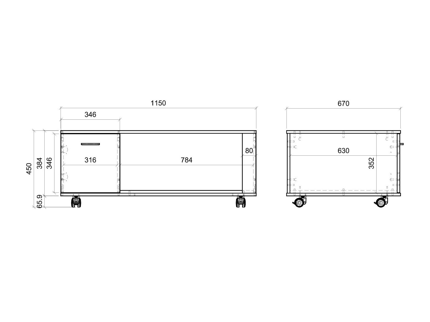 Žurnalinis staliukas Salsalo 106
