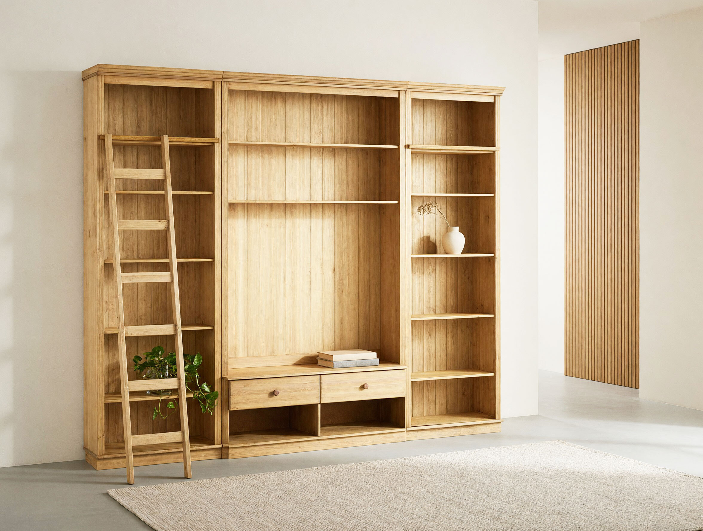 Svetainės komplektas Saltoro 108 (Šviesi ruda)