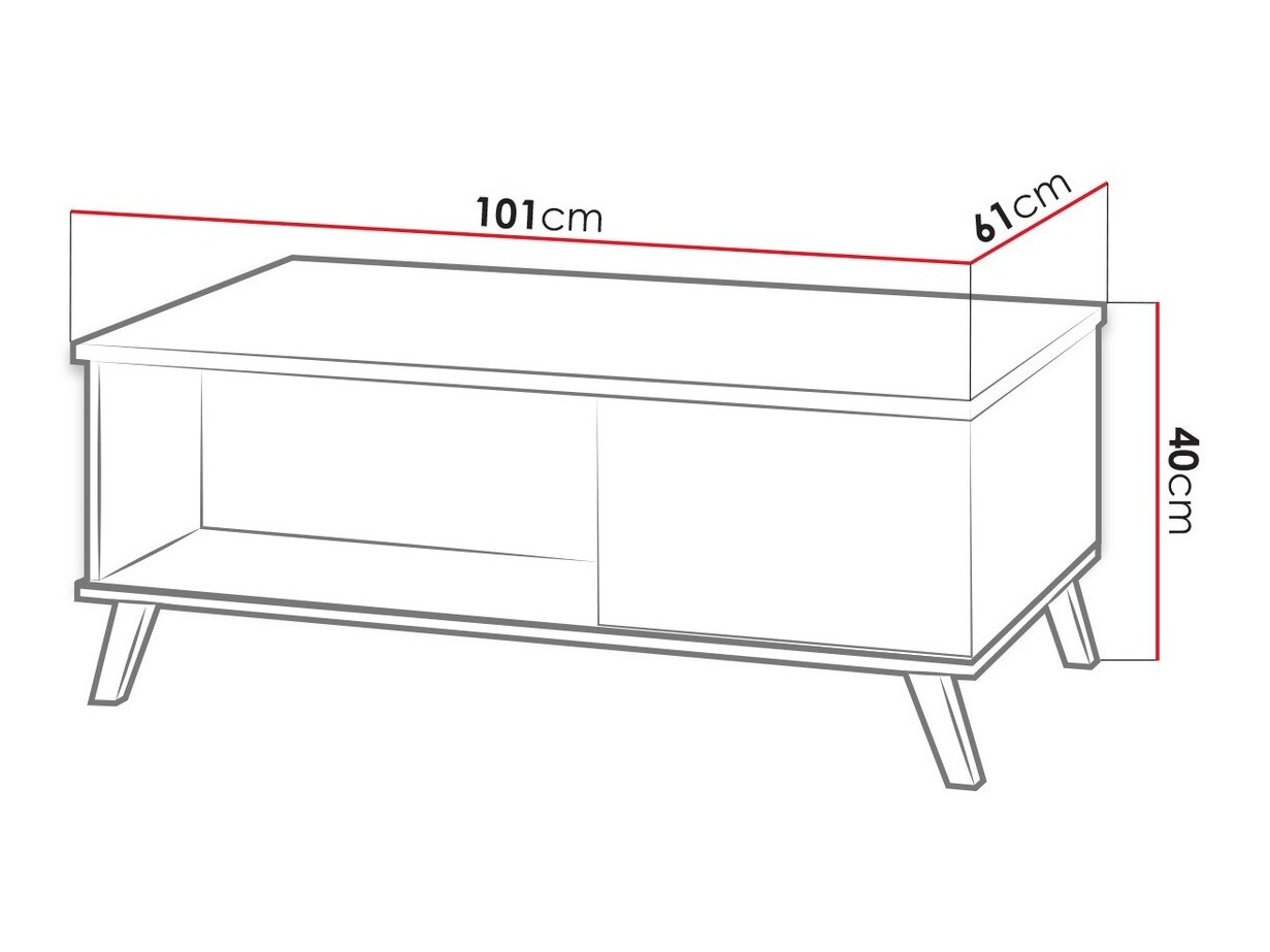 Žurnalinis staliukas ST8575