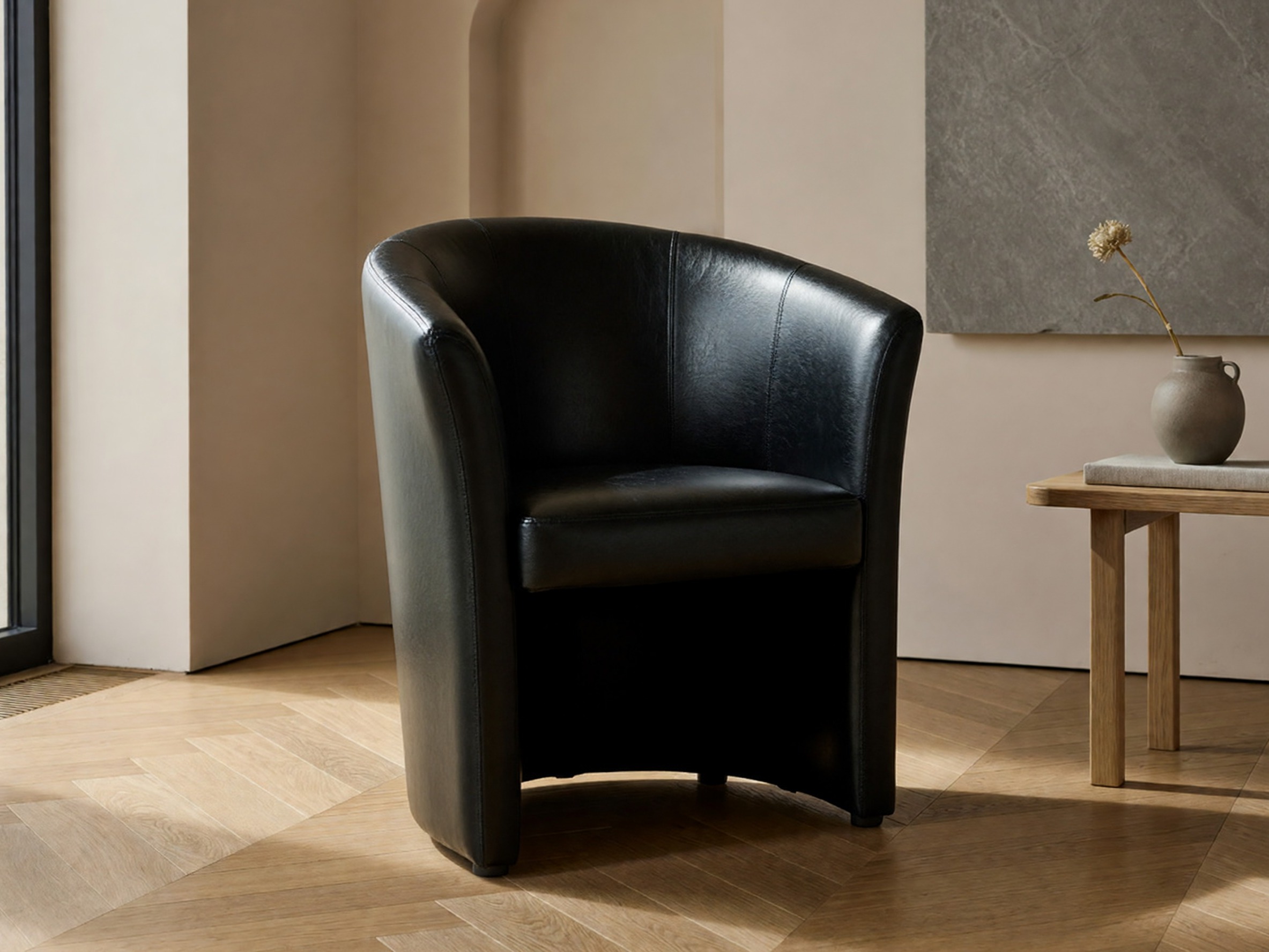 Fotelis Detroit 854 (Juoda)